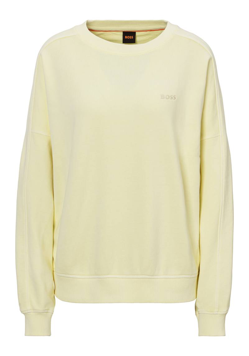 BOSS ORANGE Sweatshirt »C_Emina Premium Damenmode«, mit Rundhalsausschnitt von BOSS ORANGE