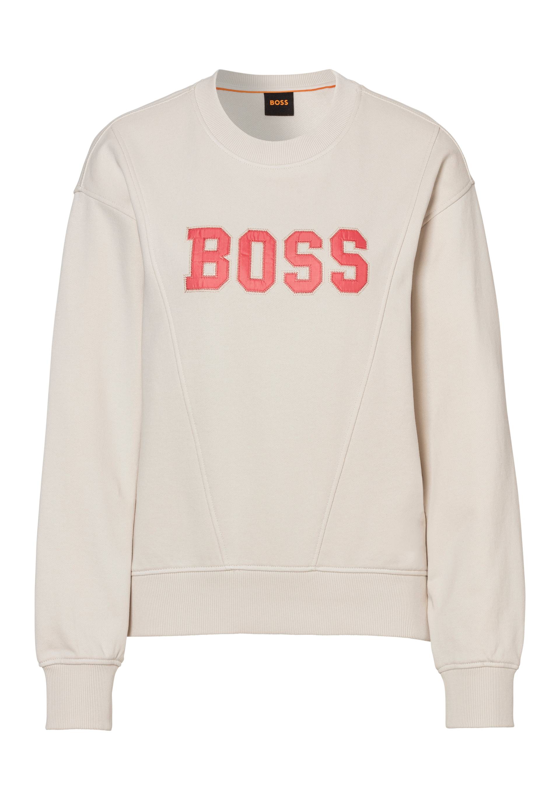 BOSS ORANGE Sweatshirt »C_Eprep_2«, mit BOSS-Logostickerei von BOSS ORANGE