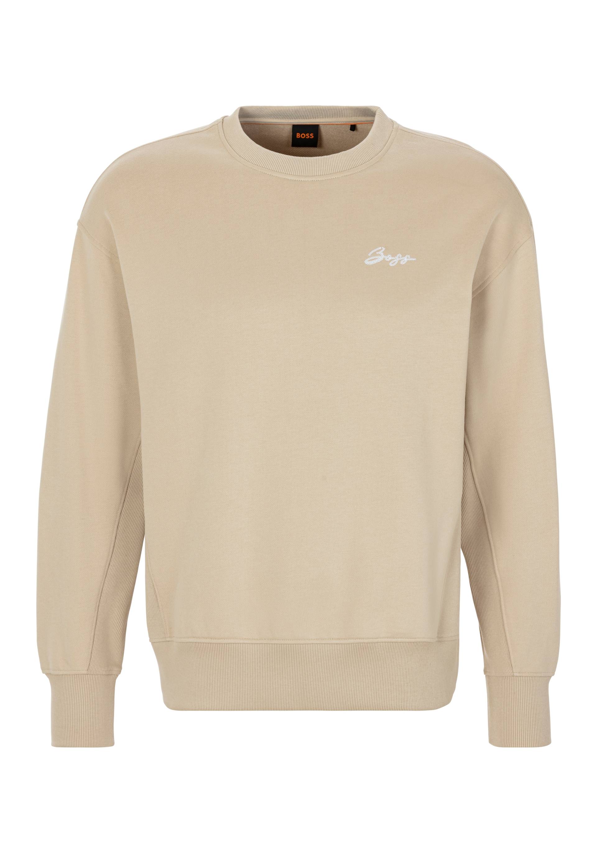 BOSS ORANGE Sweatshirt »C_Eteia_8«, mit Rippdetails, Logo BOSS ORANGE Sweatshirt »C_Eteia_8«, mit Rippdetails, Logo von BOSS ORANGE