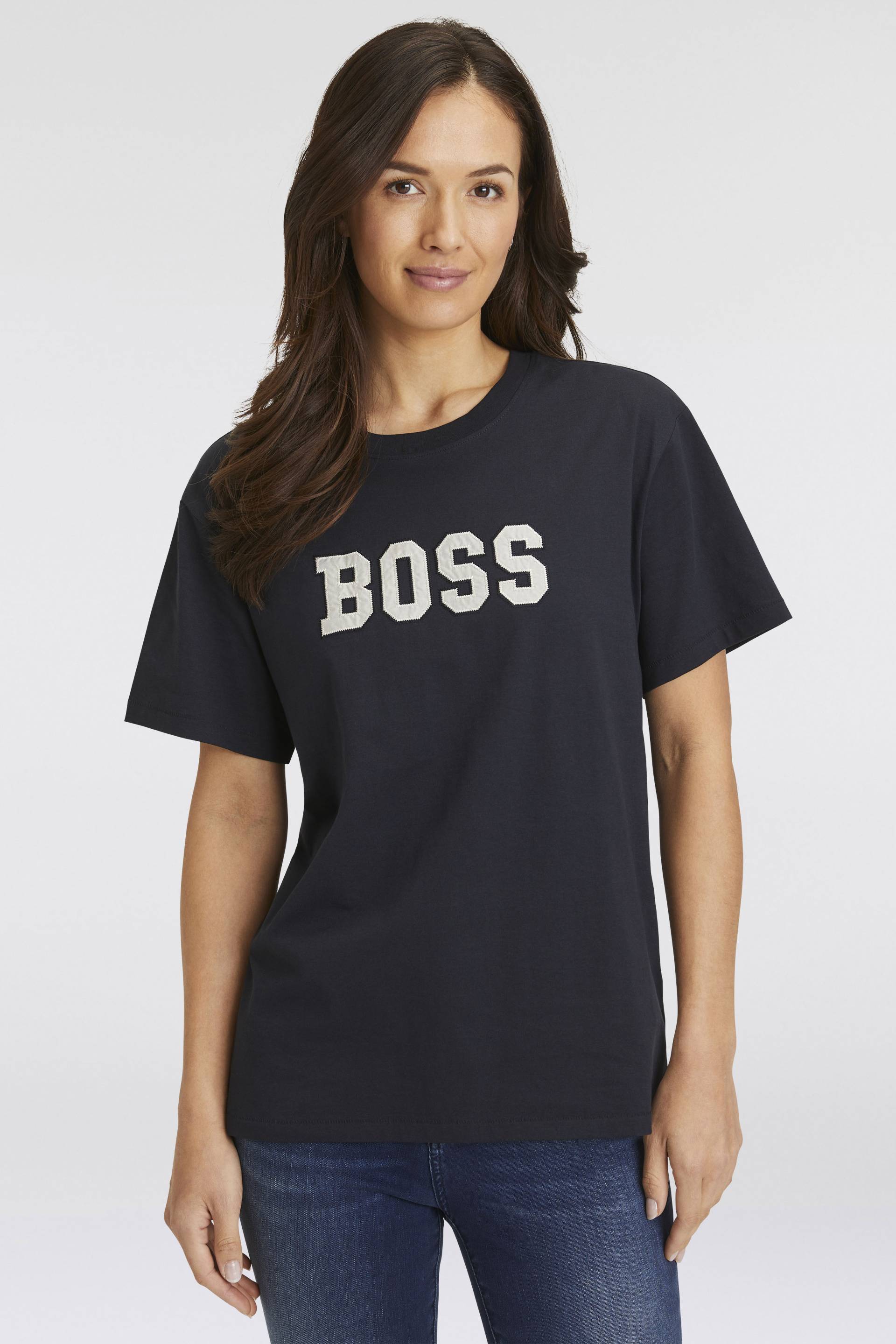 BOSS ORANGE T-Shirt »C_Emil«, mit BOSS-Logostickerei von BOSS ORANGE