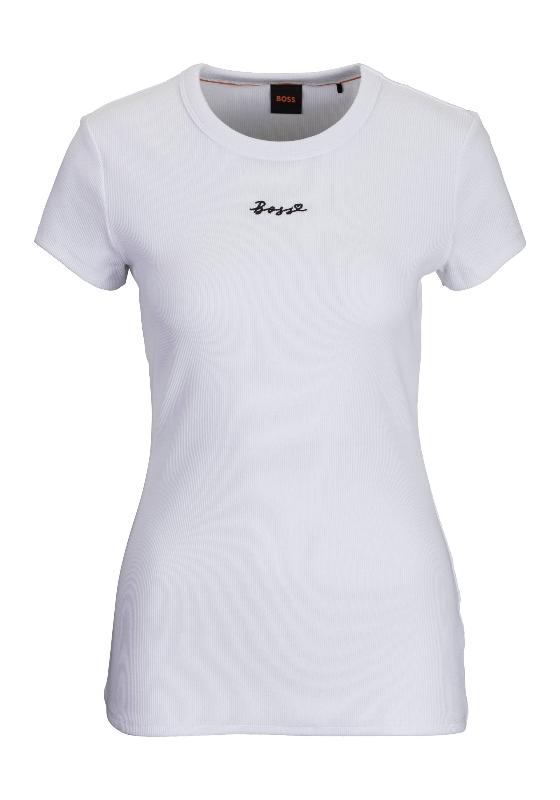 BOSS ORANGE T-Shirt »C_Esim Premium Damenmode«, mit BOSS Stickerei von BOSS ORANGE