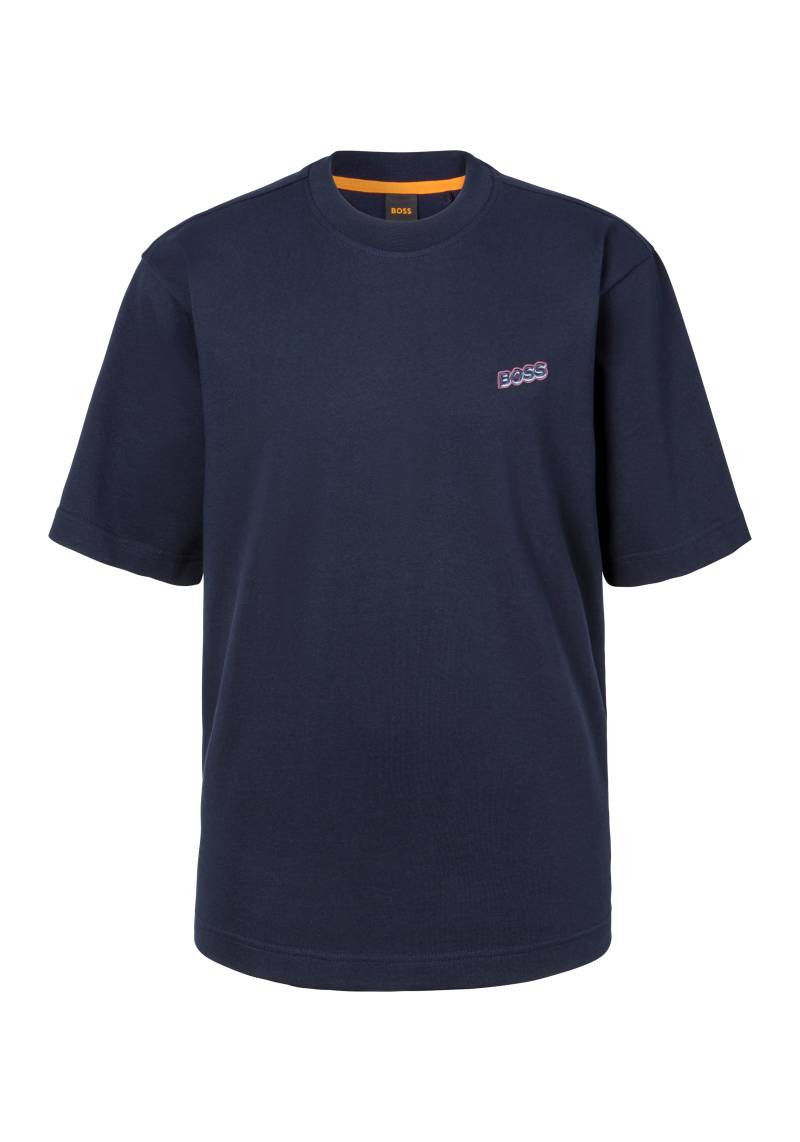 BOSS ORANGE T-Shirt »Shirt Te_Mixdenim«, mit kurzen Ärmeln von BOSS ORANGE