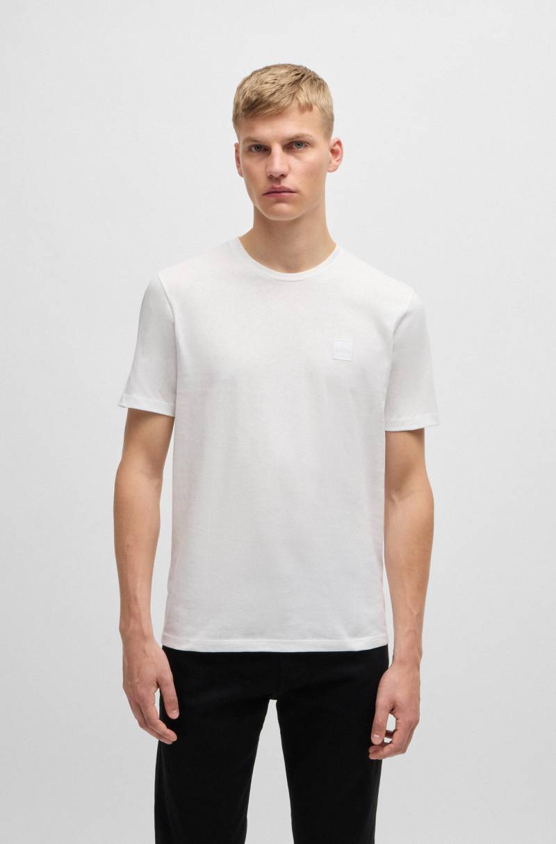 BOSS ORANGE T-Shirt »Tales«, mit BOSS Stickerei auf der Brust von BOSS ORANGE
