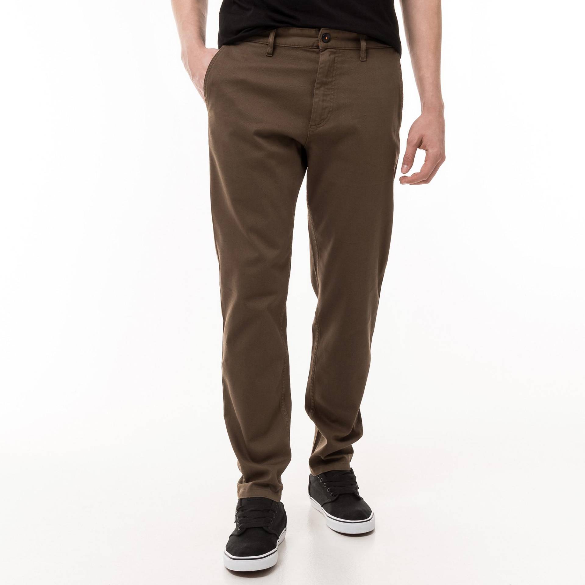 Chinohose, Tapered Fit Herren Grün W31 von BOSS ORANGE