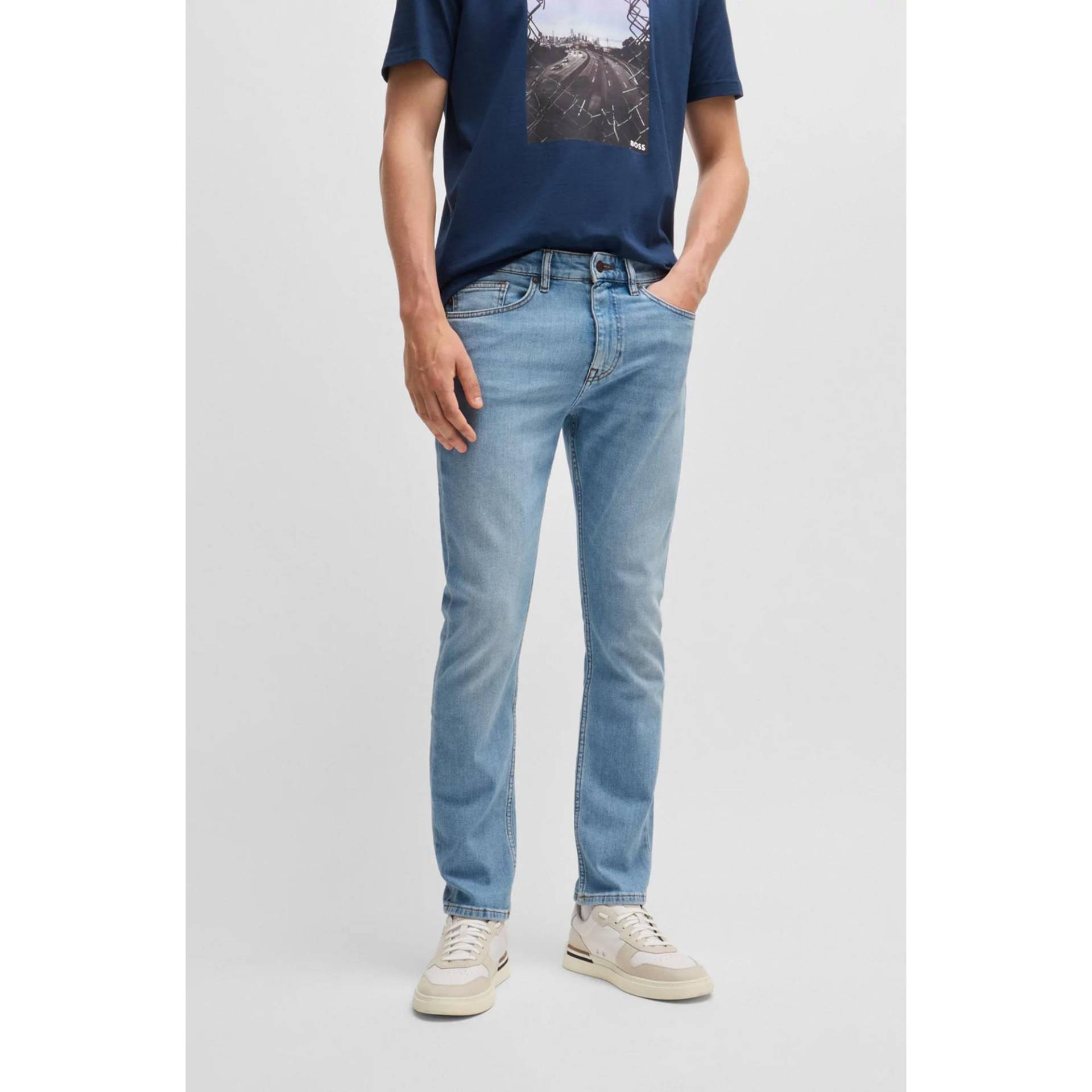 Jeans, Slim Fit Herren Blau L32/W30 von BOSS ORANGE
