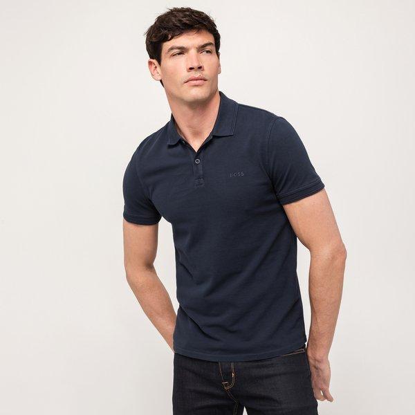 Poloshirt, Kurzarm Herren Dunkelblau L von BOSS ORANGE