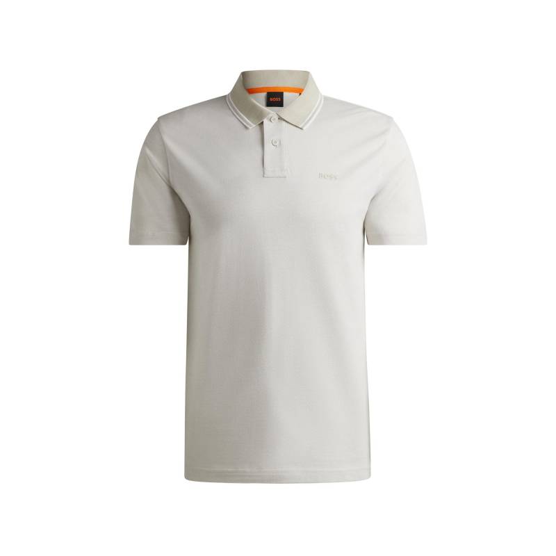 Poloshirt, Kurzarm Herren Beige M von BOSS ORANGE