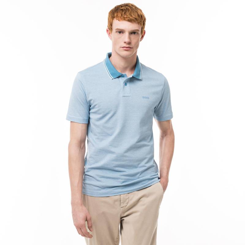 Poloshirt, Kurzarm Herren Blau M von BOSS ORANGE