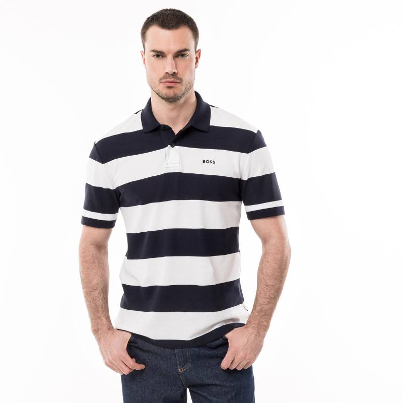 Poloshirt, Kurzarm Herren Dunkelblau XL von BOSS ORANGE