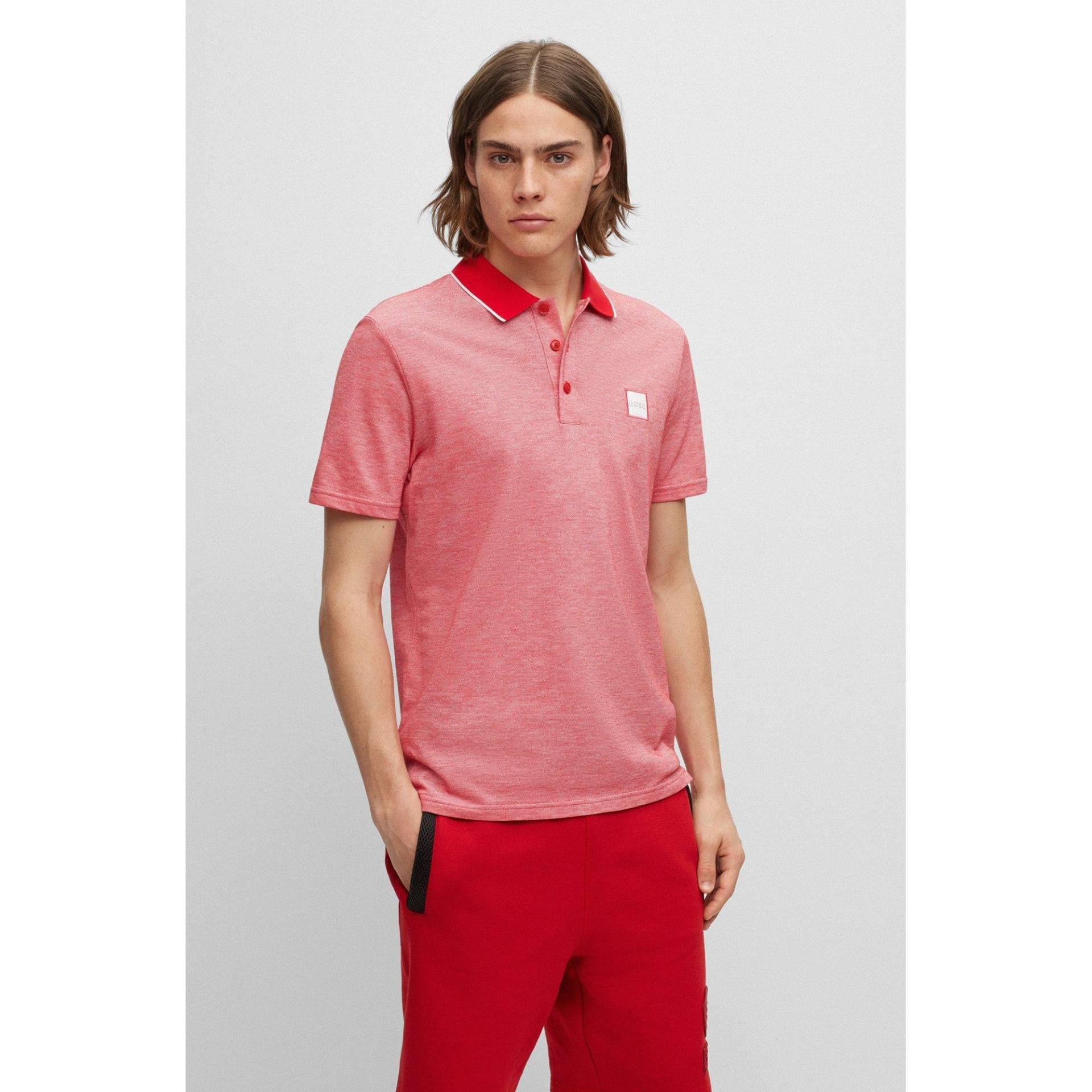 Poloshirt, Kurzarm Herren Rot XXL von BOSS ORANGE