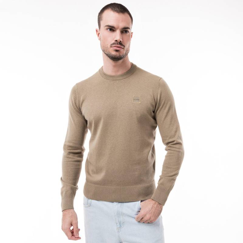 Pullover Herren Grün L von BOSS ORANGE