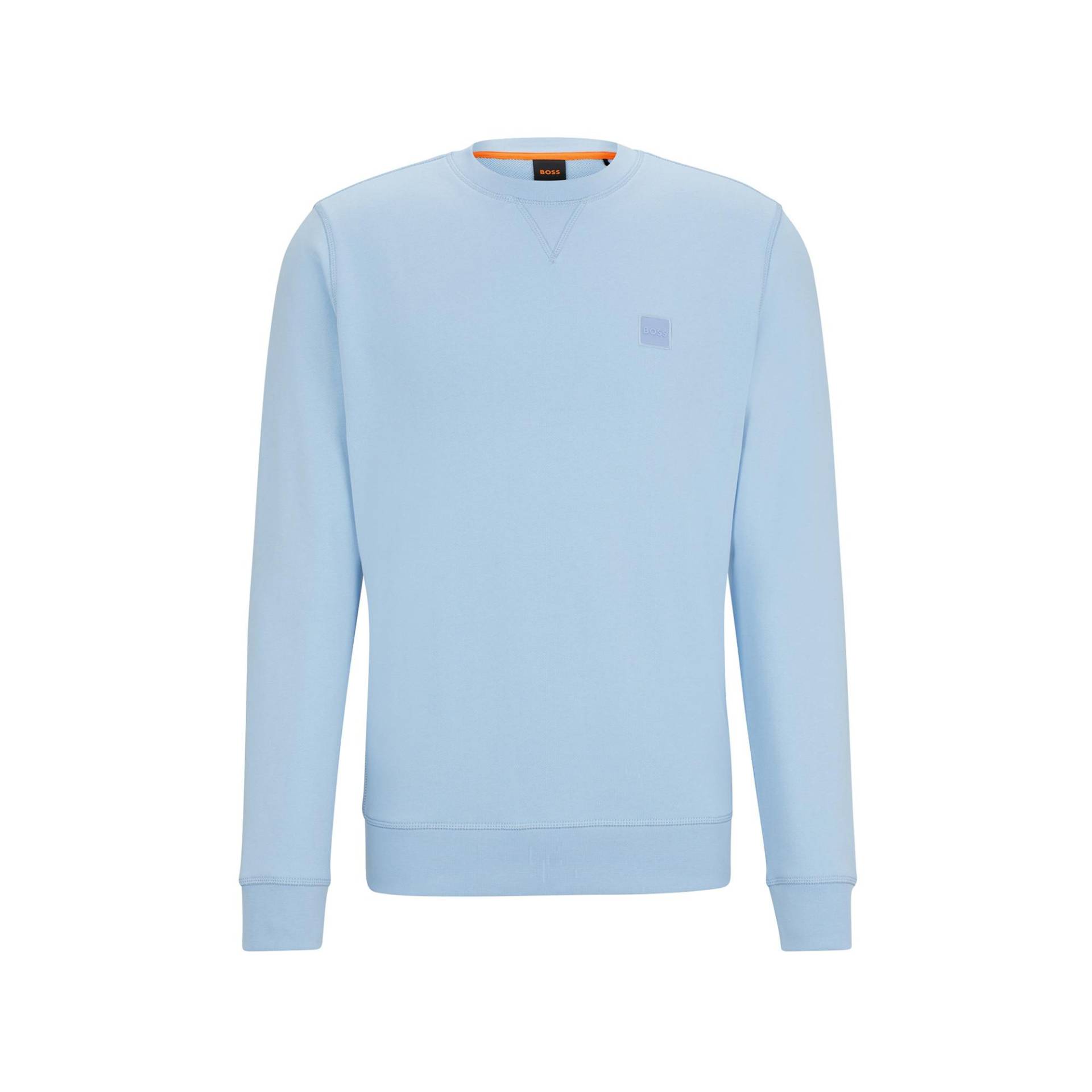 Sweatshirt Herren Blau  L von BOSS ORANGE