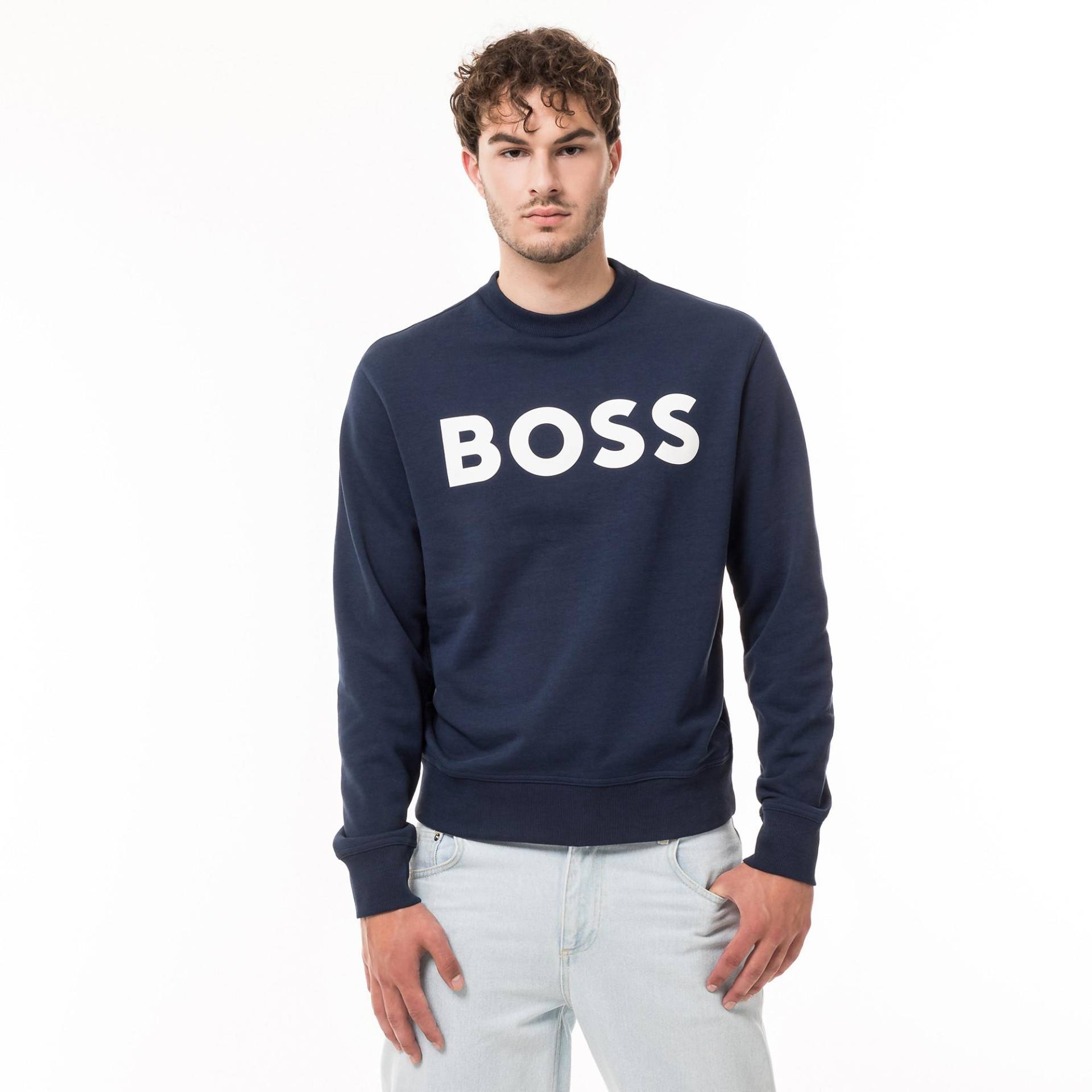 Sweatshirt Herren Blau  S von BOSS ORANGE