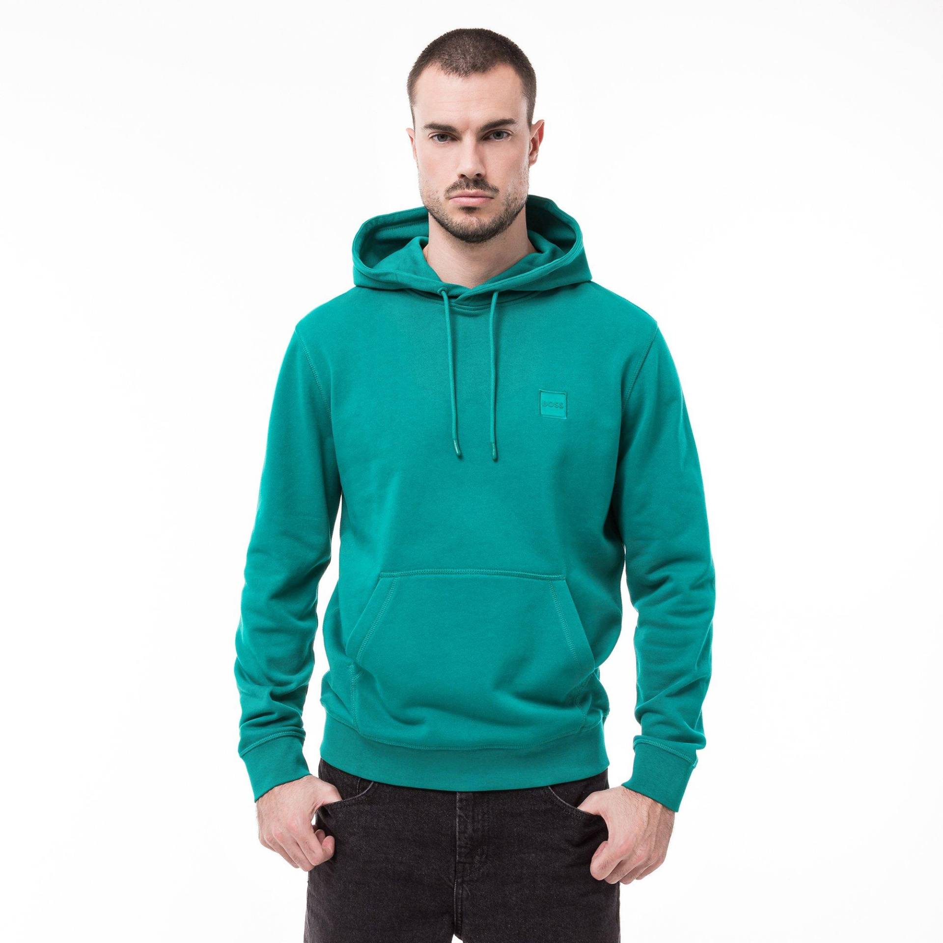 Sweatshirt Herren Dunkelgrün  L von BOSS ORANGE