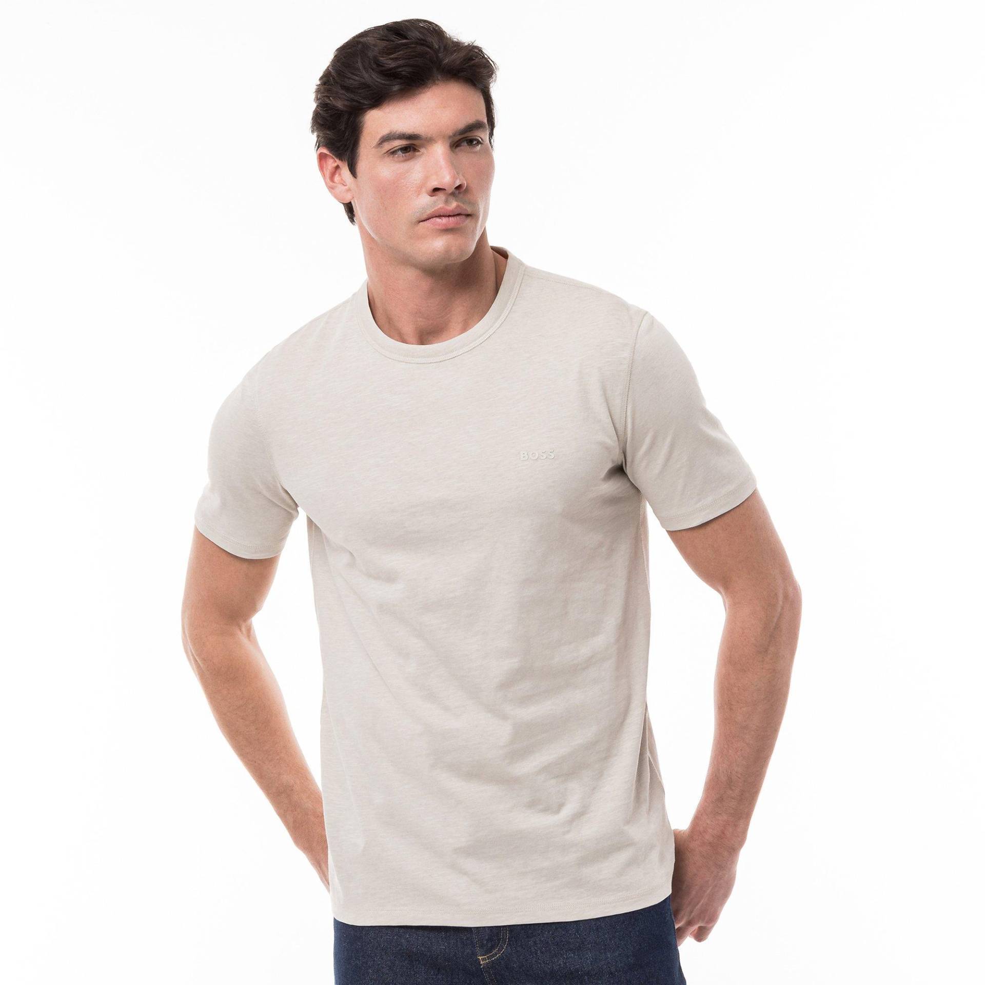 T-shirt Herren Beige L von BOSS ORANGE