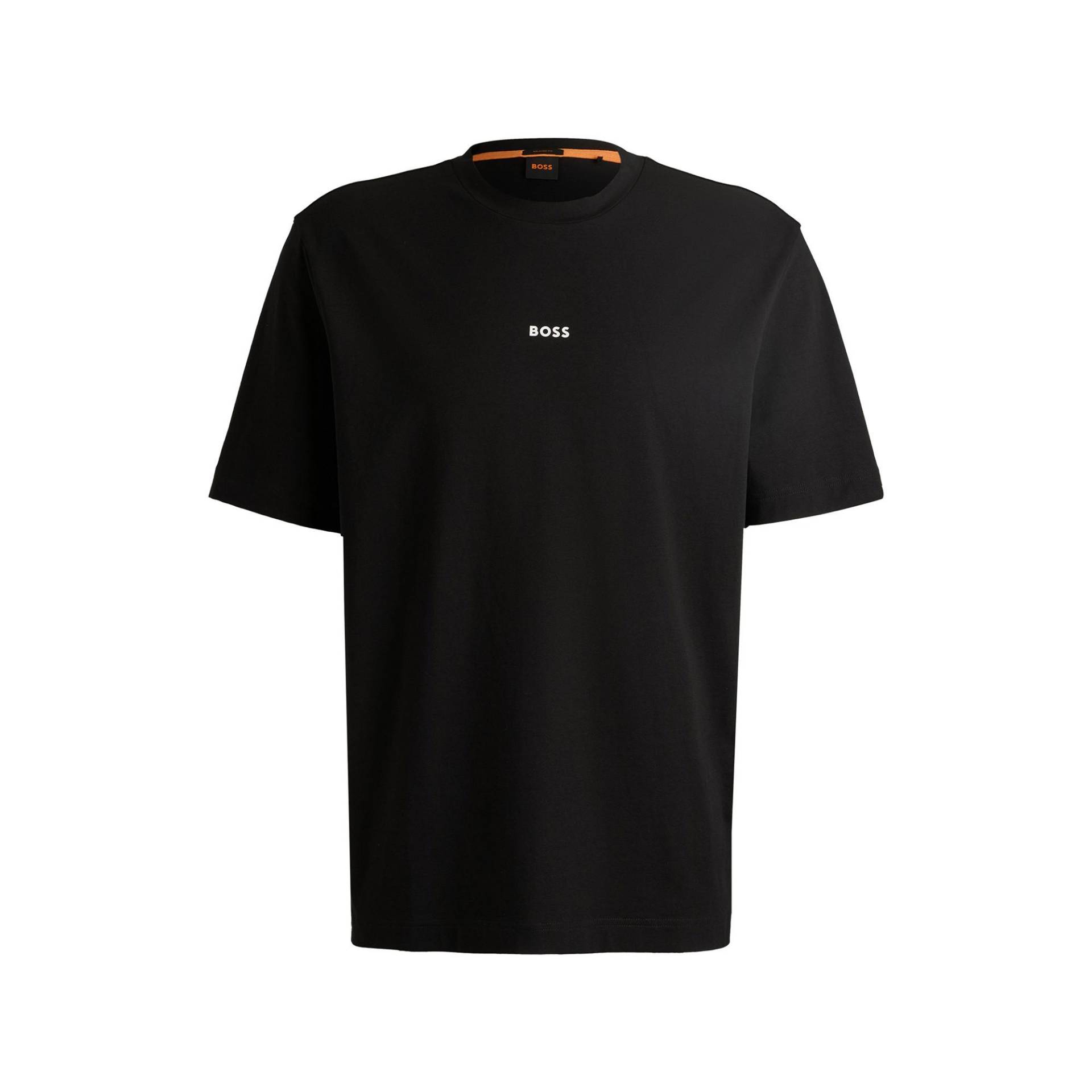 T-shirt Herren Black L von BOSS ORANGE