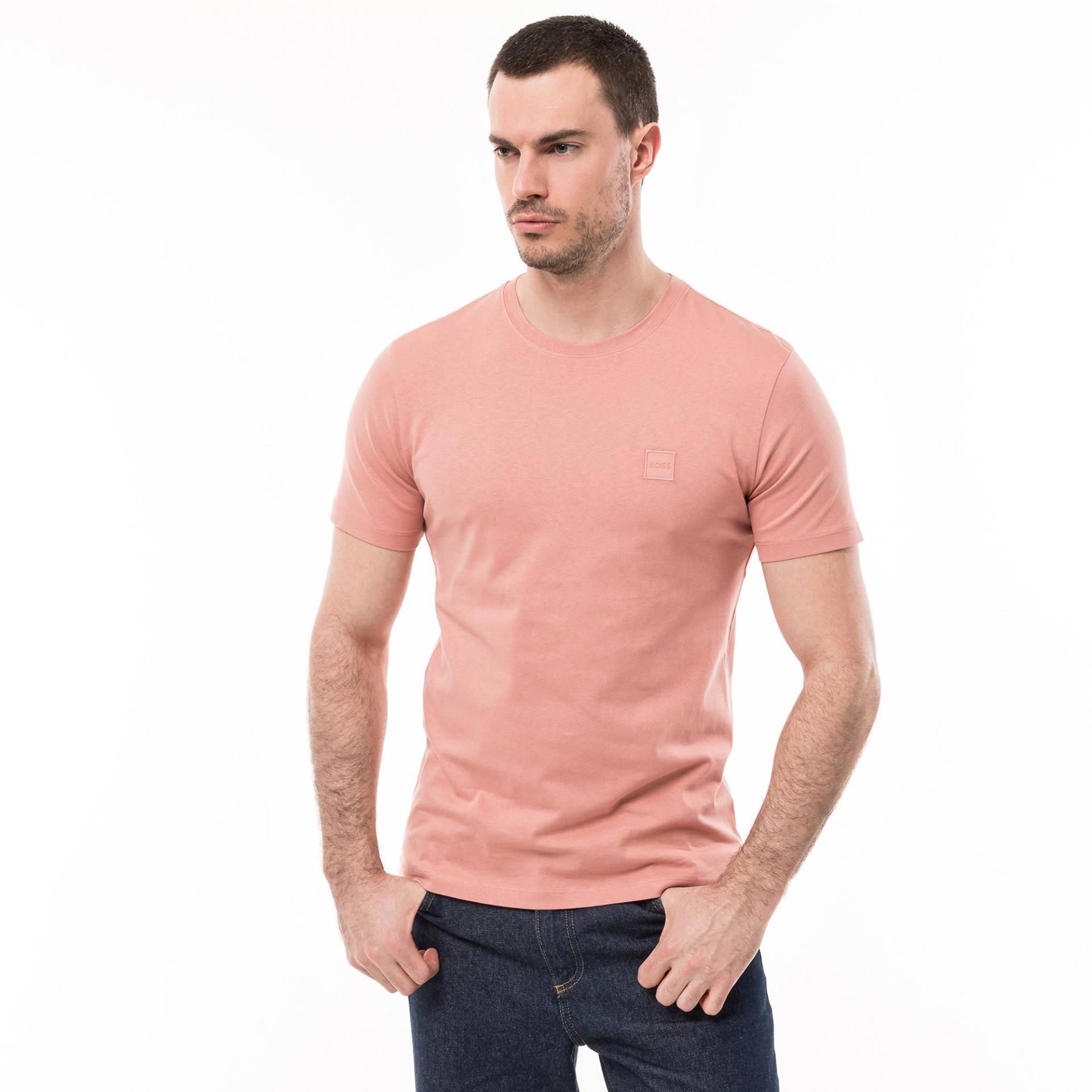 T-shirt Herren Pink  L von BOSS ORANGE