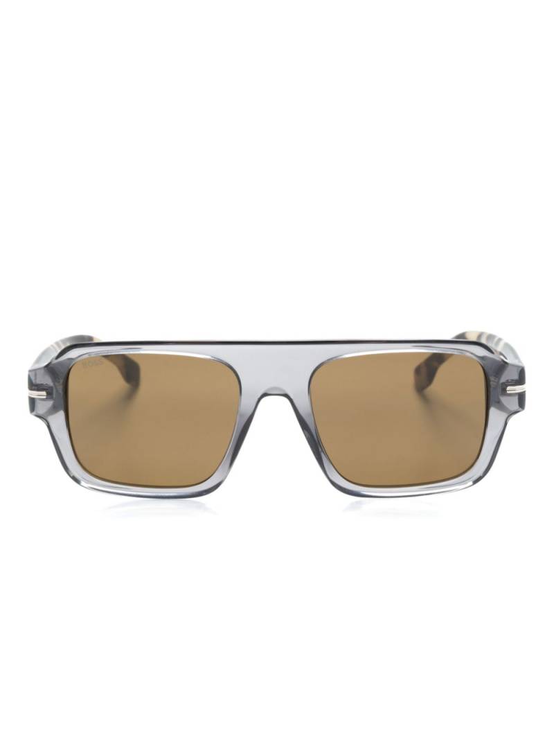 BOSS 1595/S navigator-frame sunglasses - Grey von BOSS