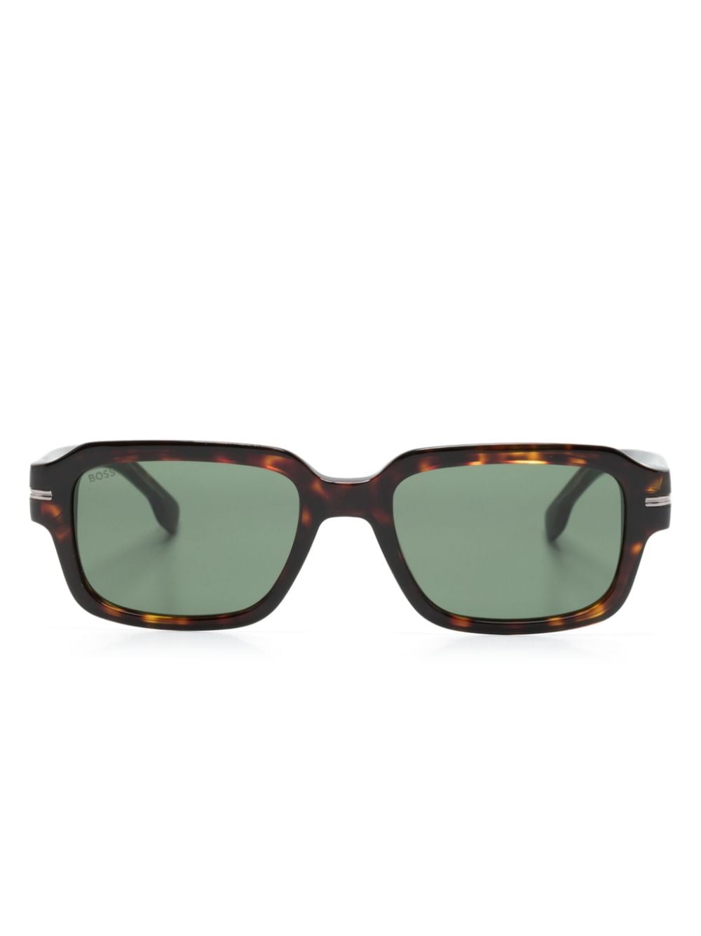 BOSS 1596/S rectangle-frame sunglasses - Brown von BOSS