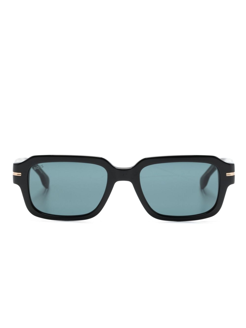 BOSS 1596/S rectangle-frame tinted sunglasses - Black von BOSS