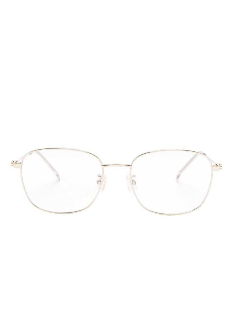 BOSS 1620 square-frame glasses - Gold von BOSS