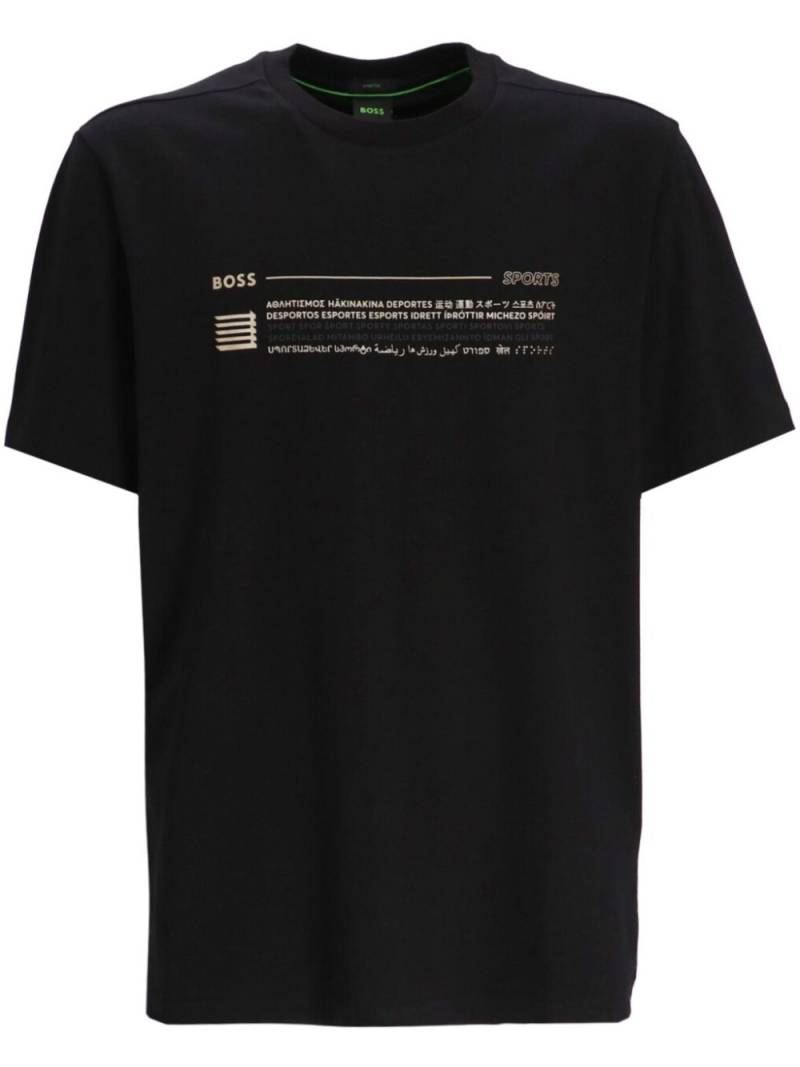 BOSS 6 T-shirt - Black von BOSS