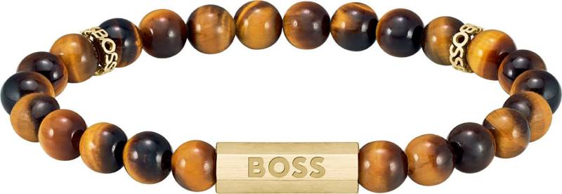 BOSS Armband »SPHERE, 1580661M«, mit Tigerauge von BOSS