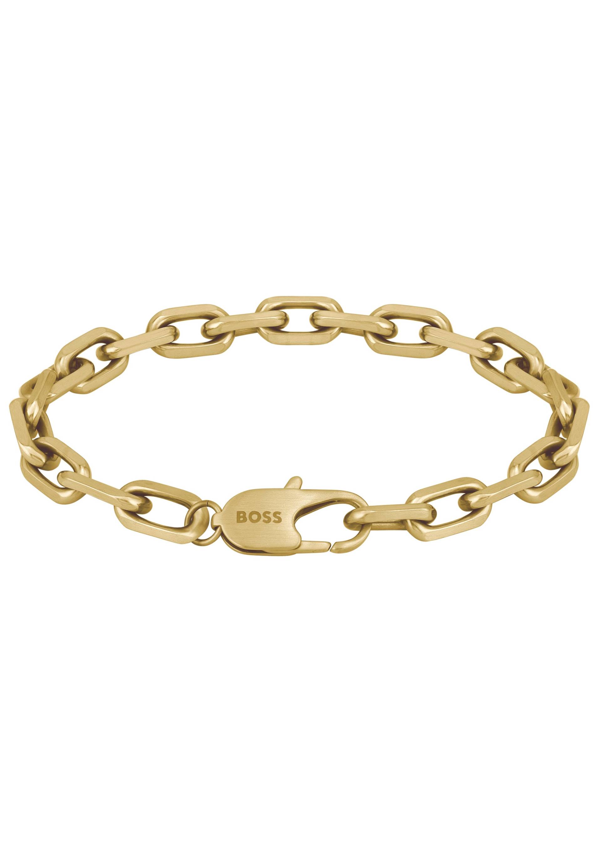 BOSS Armband »Schmuck Edelstahl Armschmuck Ankerkette KANE« von BOSS