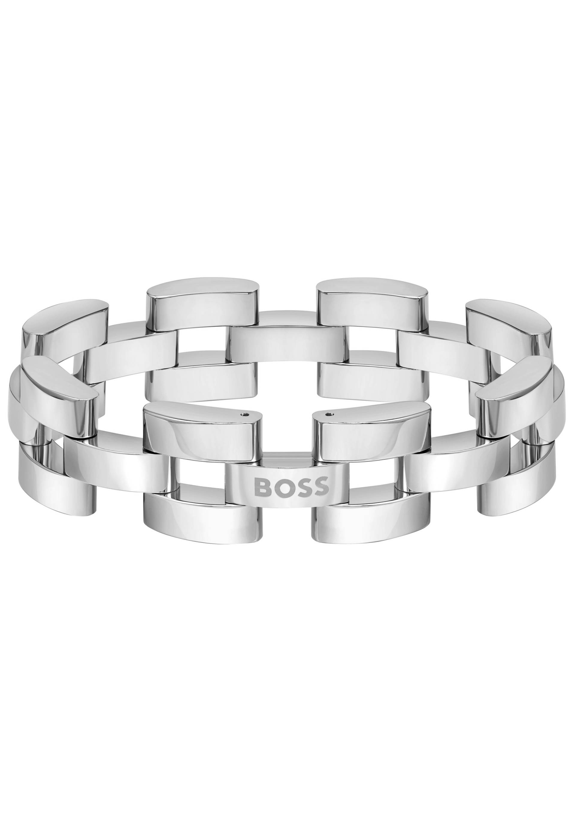 BOSS Armband »Schmuck Edelstahl Armschmuck Gliederkette SWAY« von BOSS