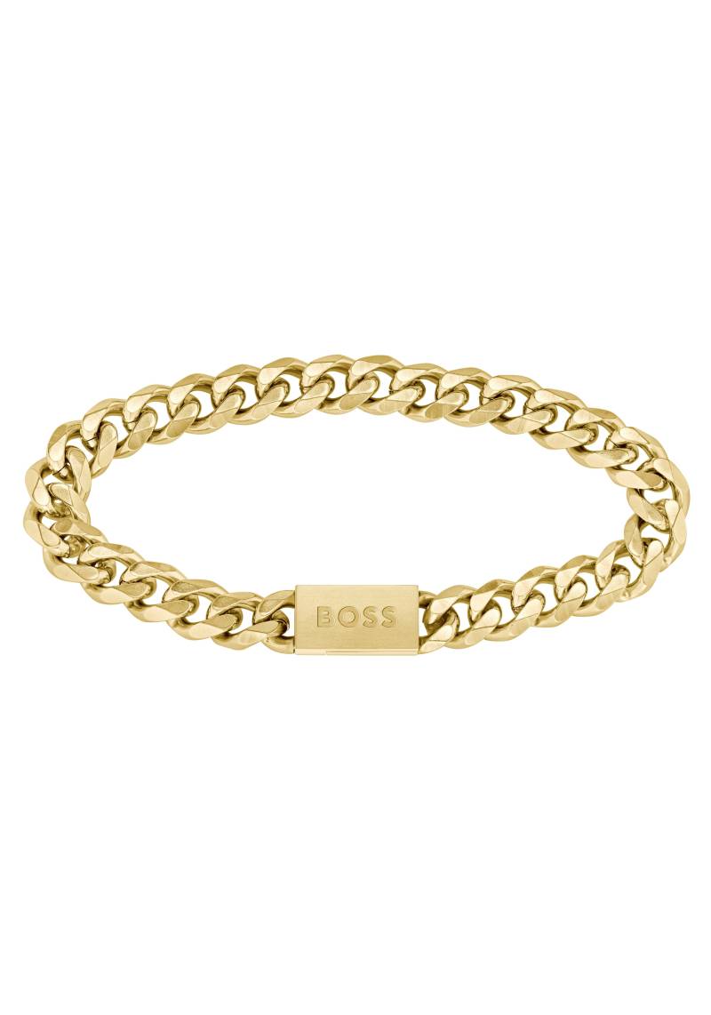 BOSS Armband »Schmuck Edelstahl Armschmuck Panzerkette CHAIN FOR HIM« von BOSS