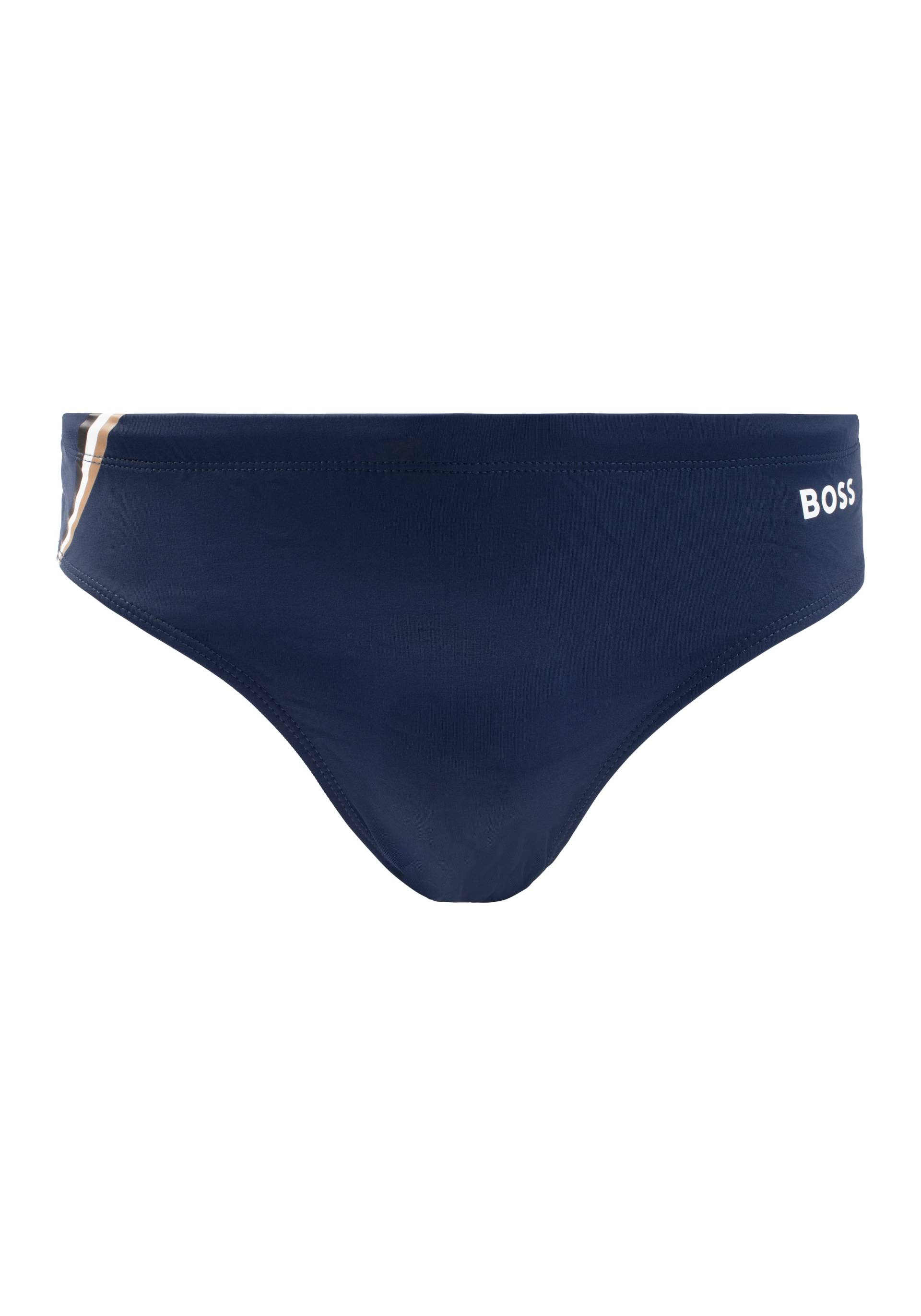 BOSS Badehose »Brief John«, mit kontrastfarbenem BOSS Logo-Schriftzug von BOSS