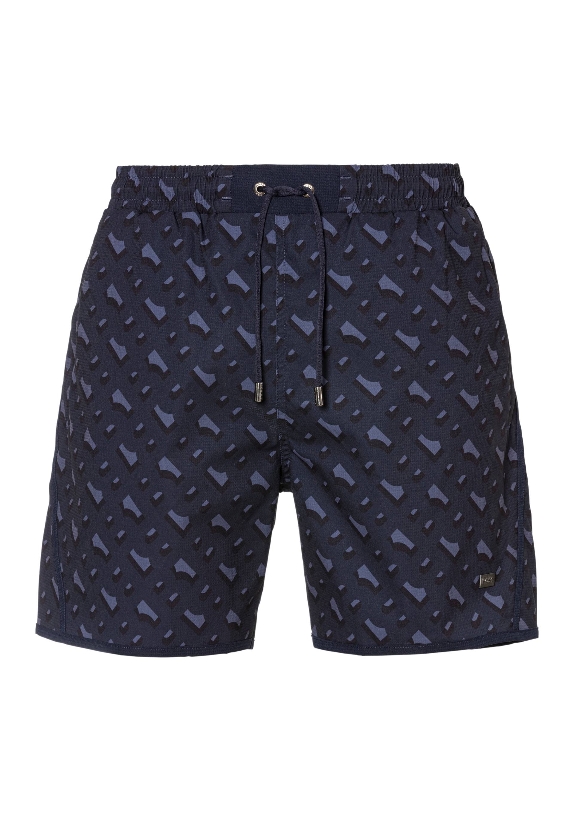 BOSS Badeshorts »Beat«, mit geometrischem Print von BOSS