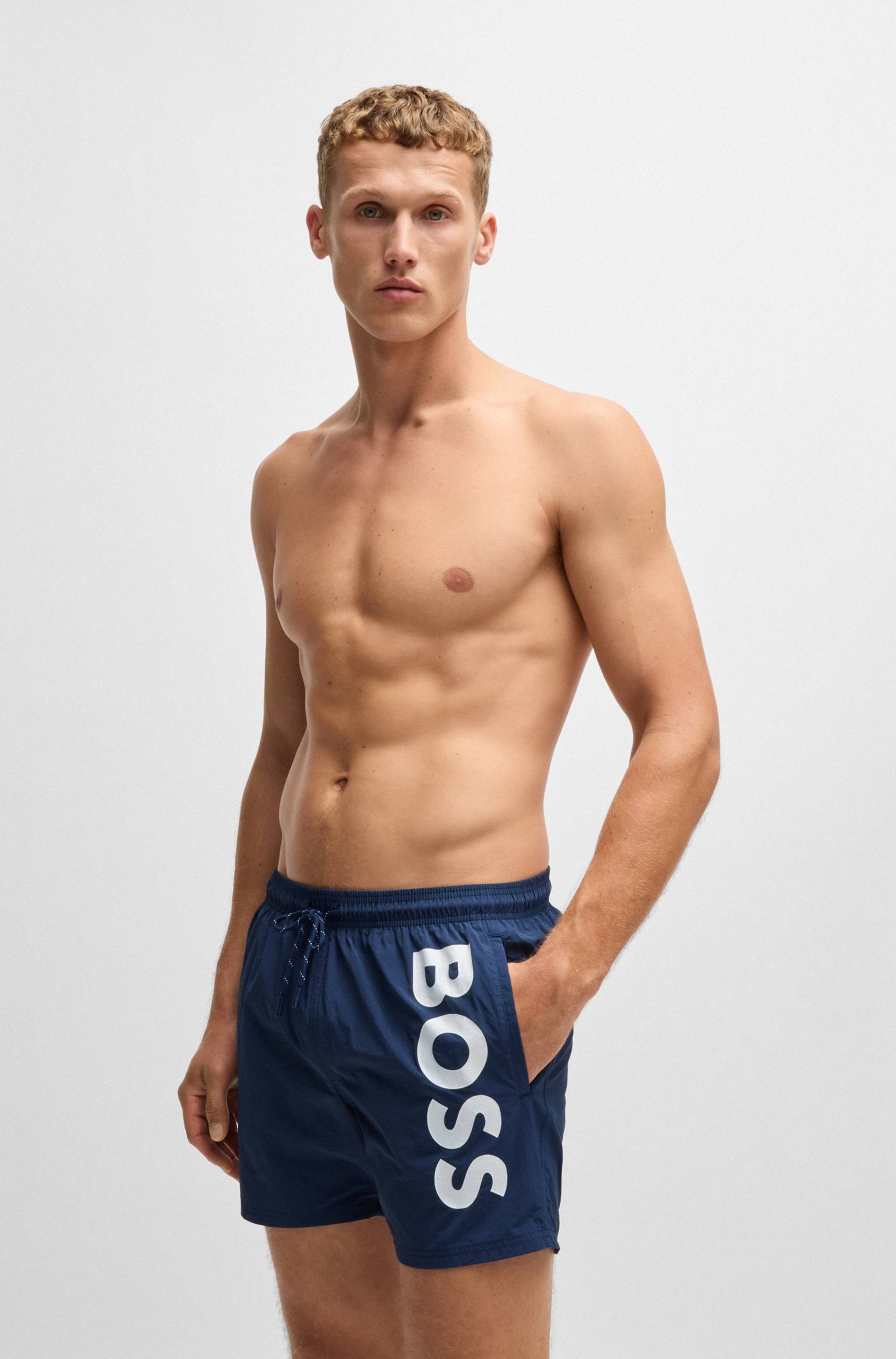 BOSS Badeshorts »Octopus«, Mit BOSS Logoschriftzug, elastischer Taillenbund mit Kordel von BOSS