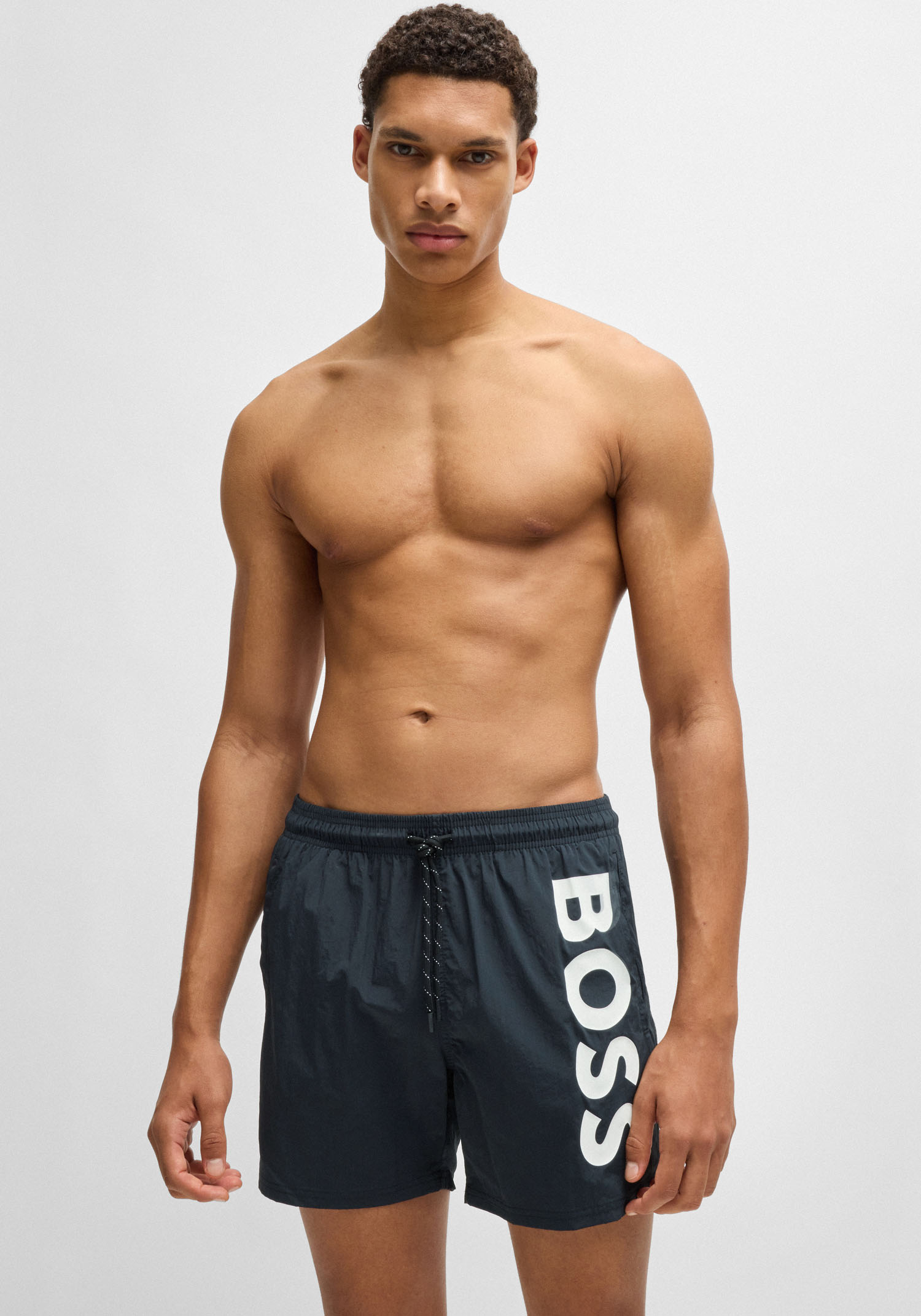 BOSS Badeshorts »Octopus«, Mit BOSS Logoschriftzug, elastischer Taillenbund mit Kordel von BOSS