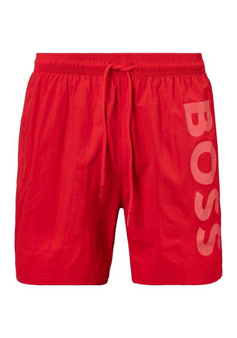 BOSS Badeshorts »Octopus«, mit kontrastfarbenem BOSS Logo-Schriftzug auf dem Bein von BOSS