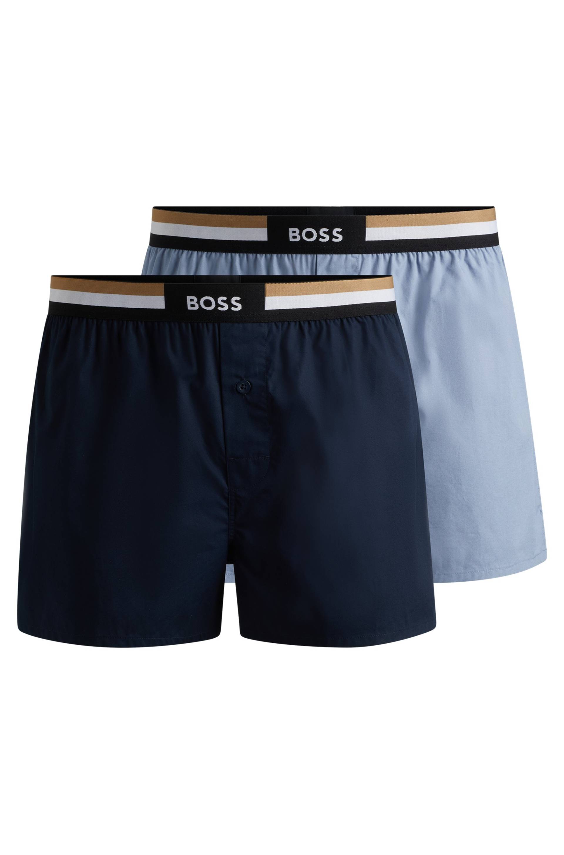 BOSS Boxershorts »2P Boxer Shorts EW«, (Packung, 2 St.), mit Knopfverschluss von BOSS