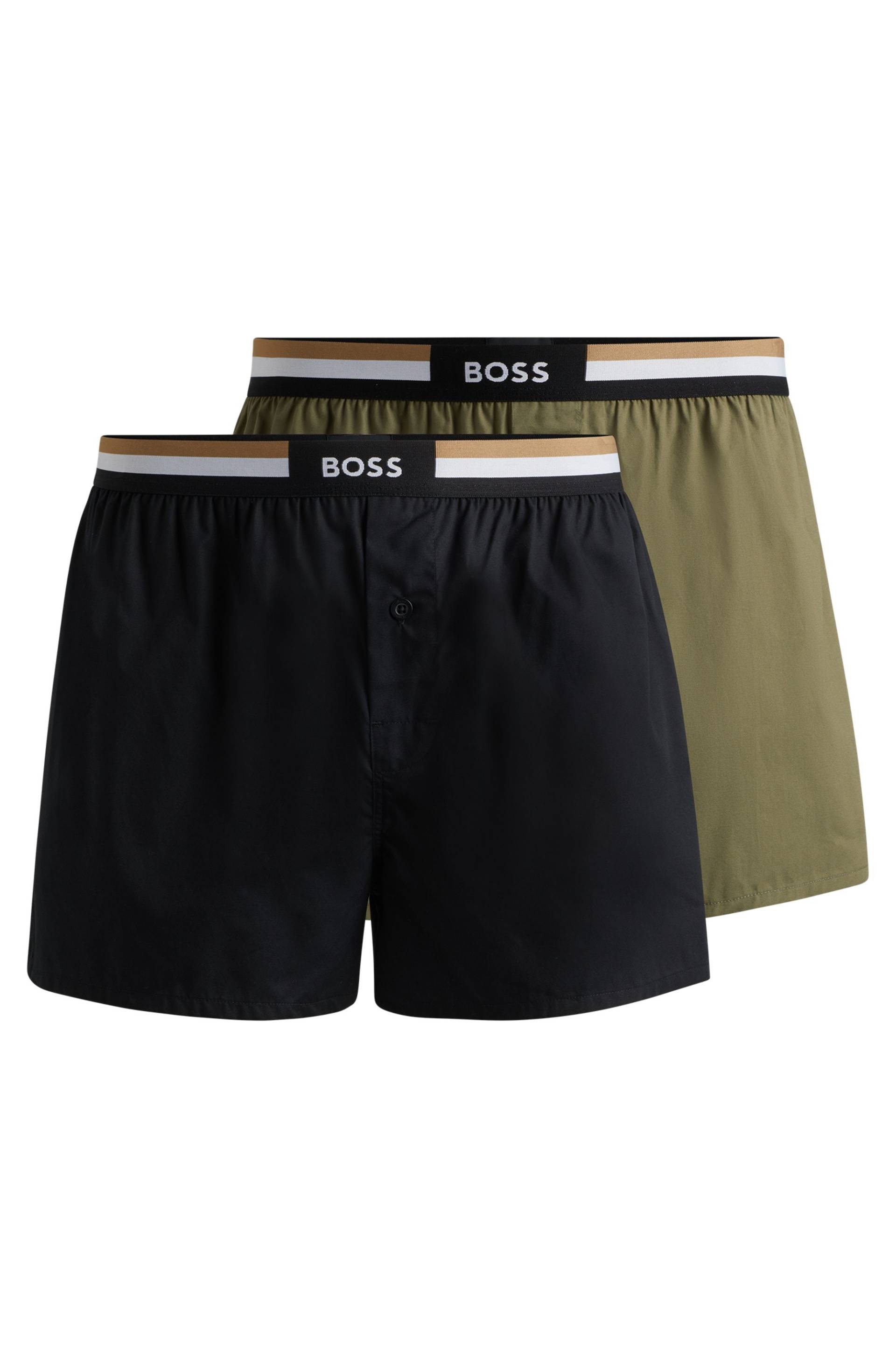 BOSS Boxershorts »2P Boxer Shorts EW«, (Packung, 2 St.), mit Knopfverschluss von BOSS