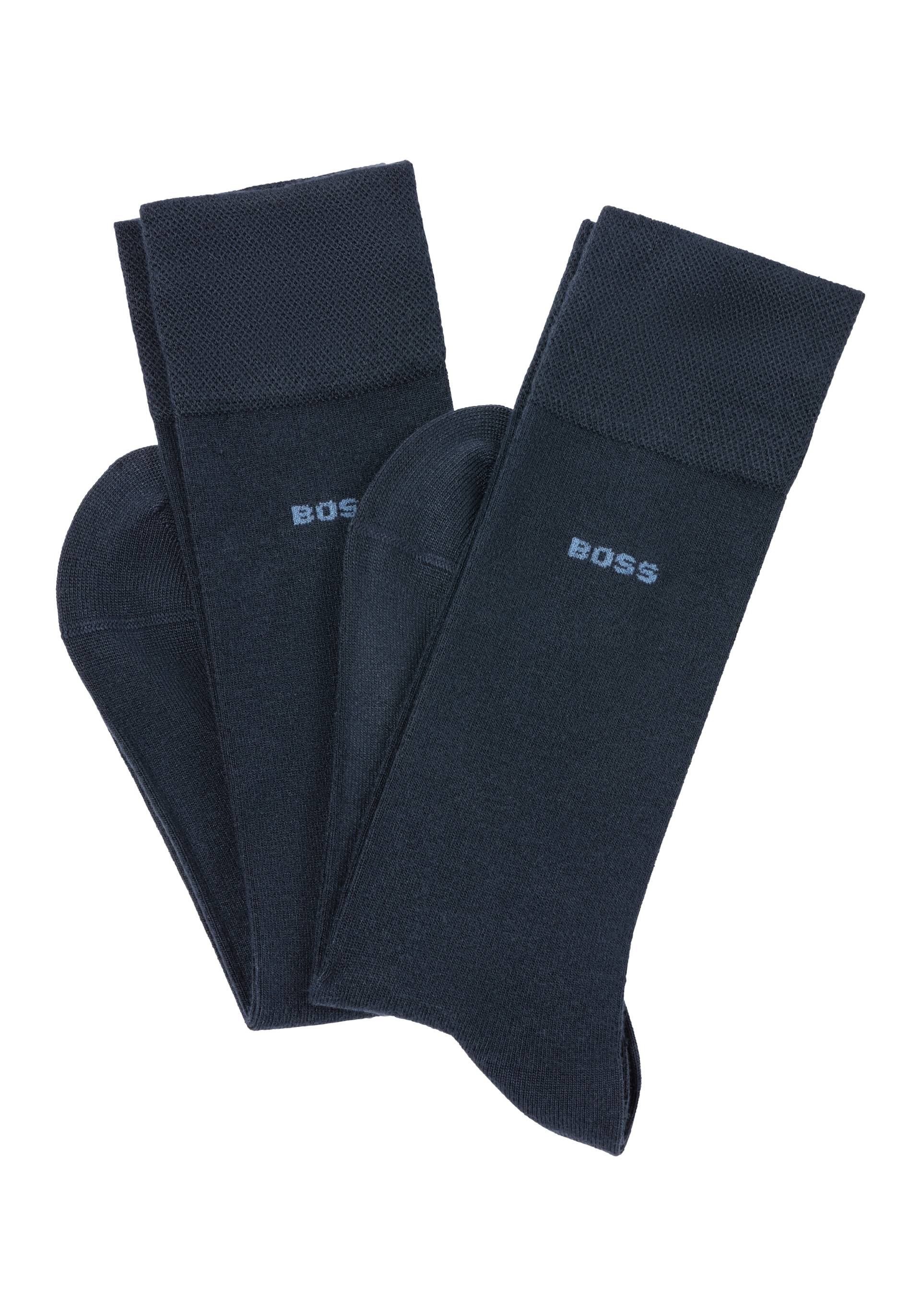 BOSS Businesssocken »2P RS Bamboo 1027«, (Packung, 2 Paar), mit Strickbündchen von BOSS