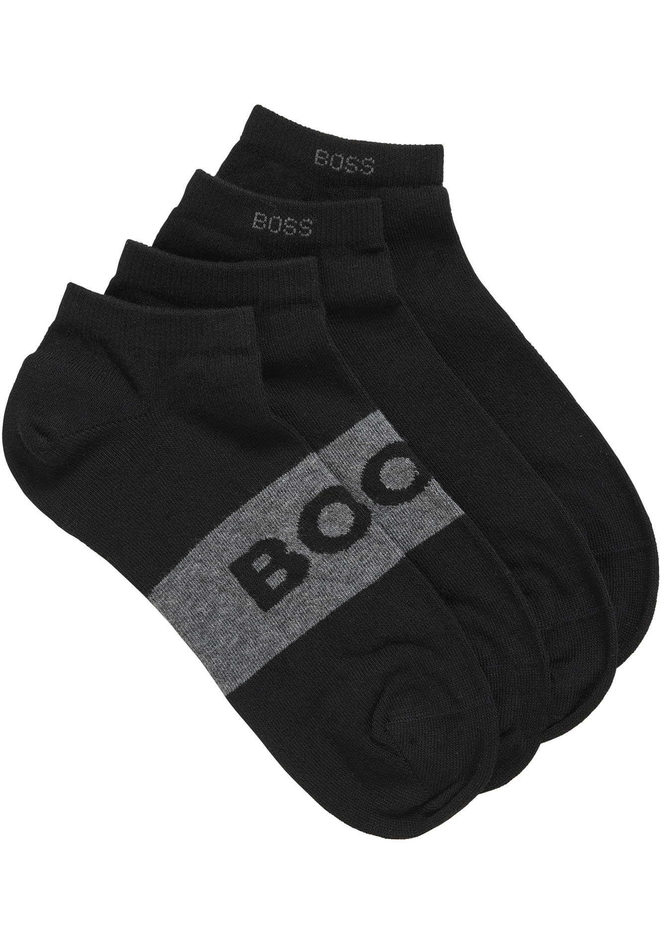 BOSS Businesssocken »2P AS Logo CC«, (Packung, 2 Paar, 2er Pack), mit grossem, eingestricktem BOSS Logo-Schriftzug von BOSS