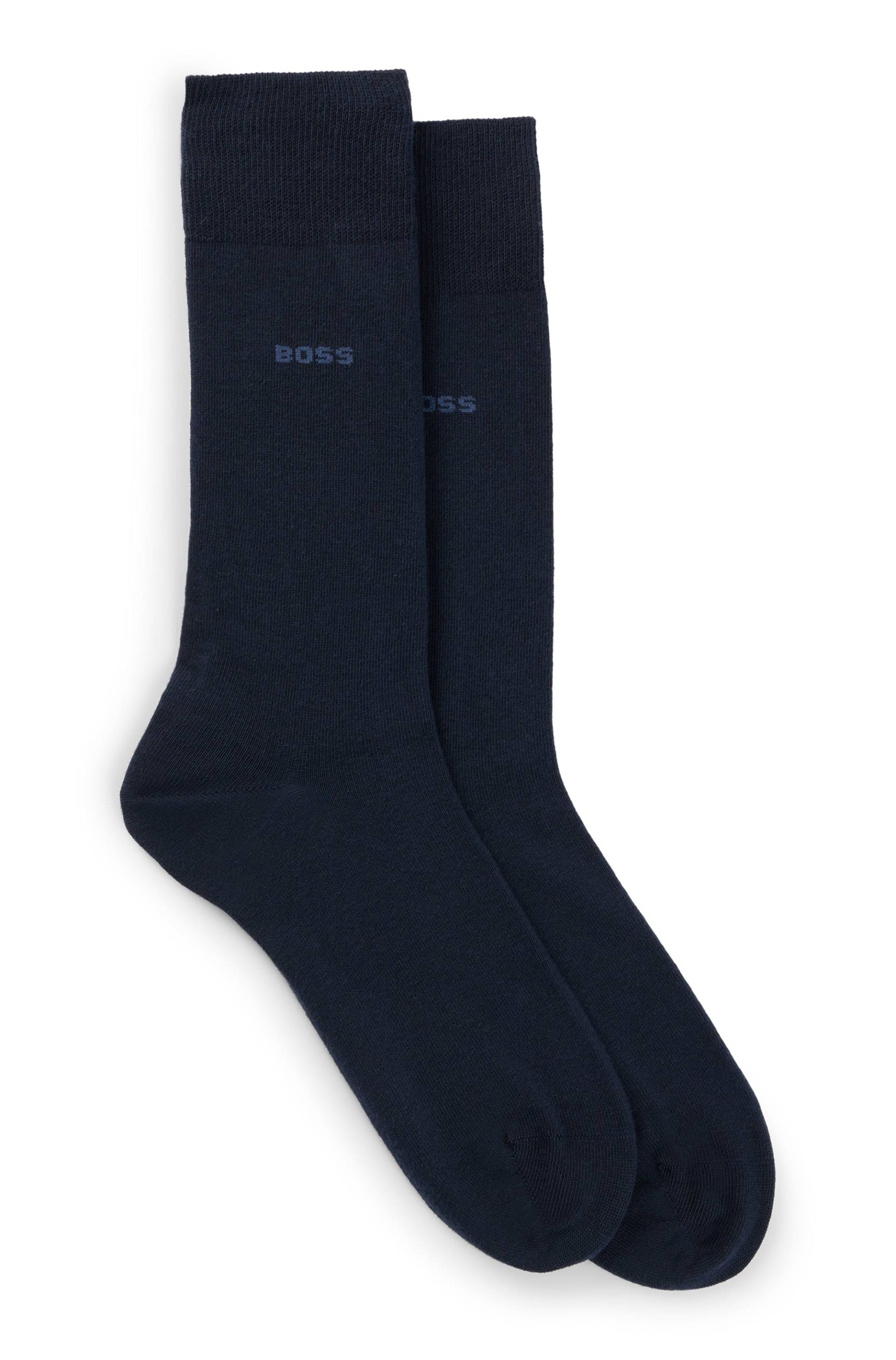 BOSS Businesssocken »2P RS Uni CC«, (Packung, 2 Paar, 2er), mit Markenlogo von BOSS