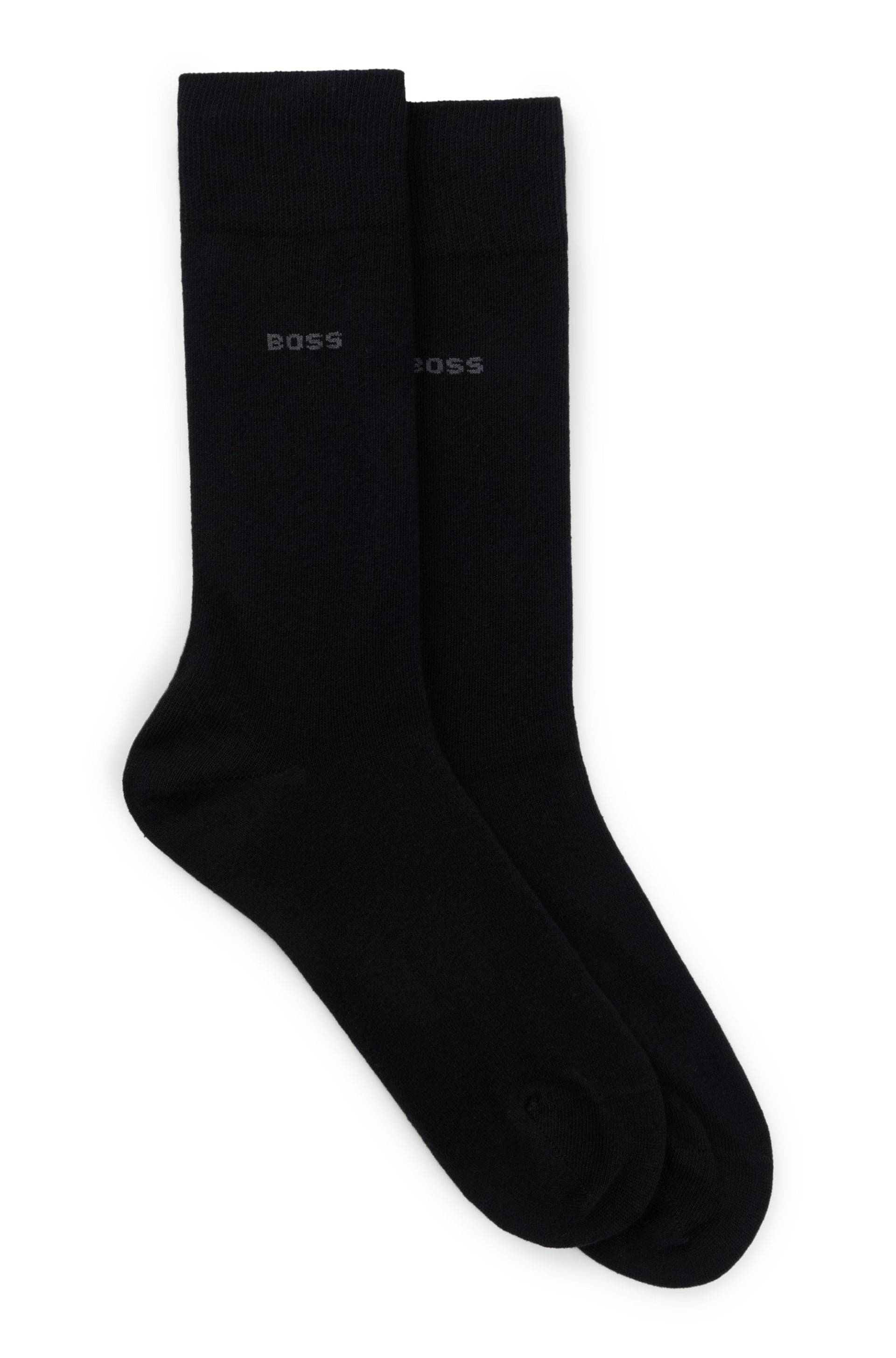 BOSS Businesssocken »2P RS Uni CC«, (Packung, 2 Paar, 2er), mit Markenlogo von BOSS