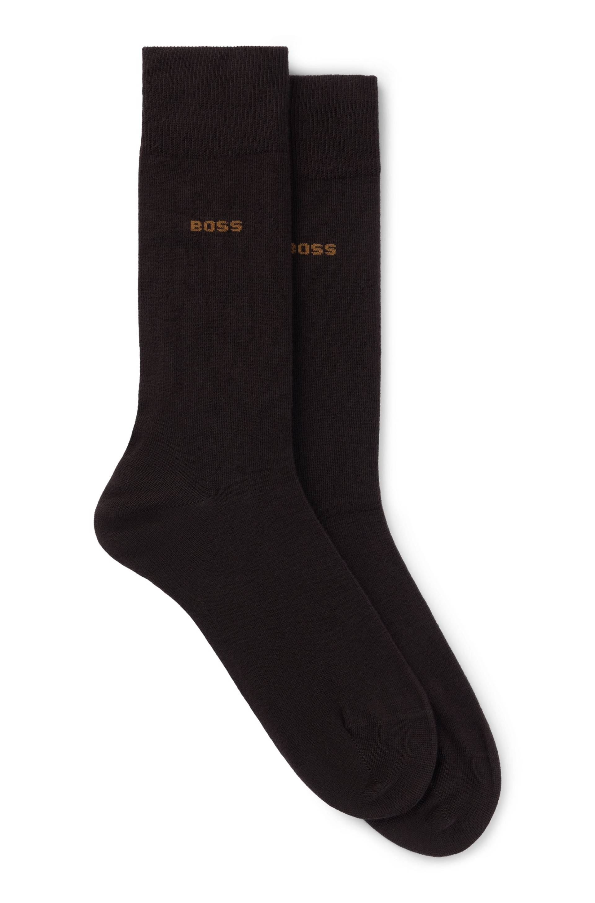 BOSS Businesssocken »2P RS Uni CC«, (Packung, 2 Paar, 2er), mit Markenlogo von BOSS