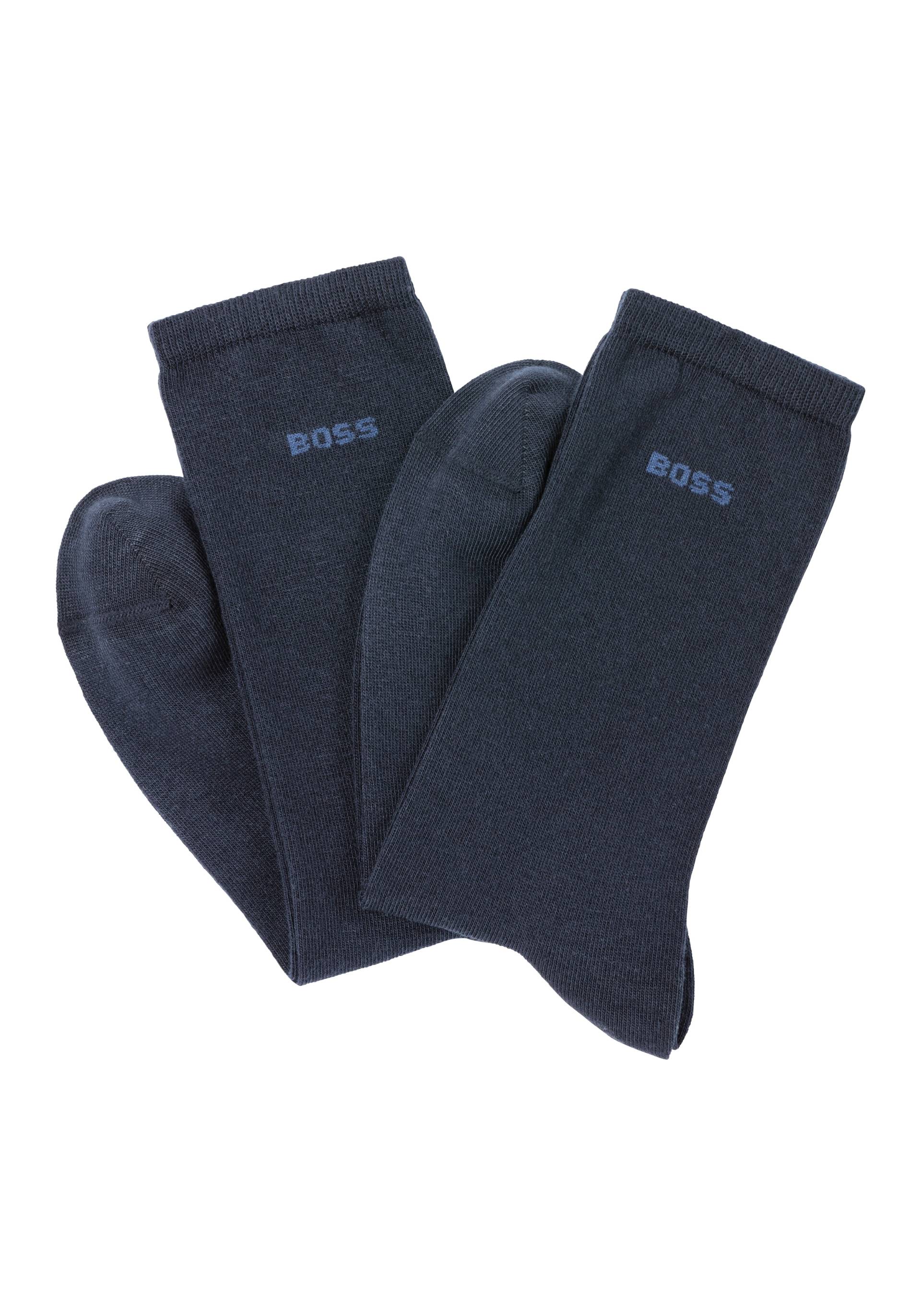 BOSS Businesssocken »2P RS Uni Logo CC W«, (Packung, 2 Paar, 2er Pack), mit BOSS Schriftzug von BOSS