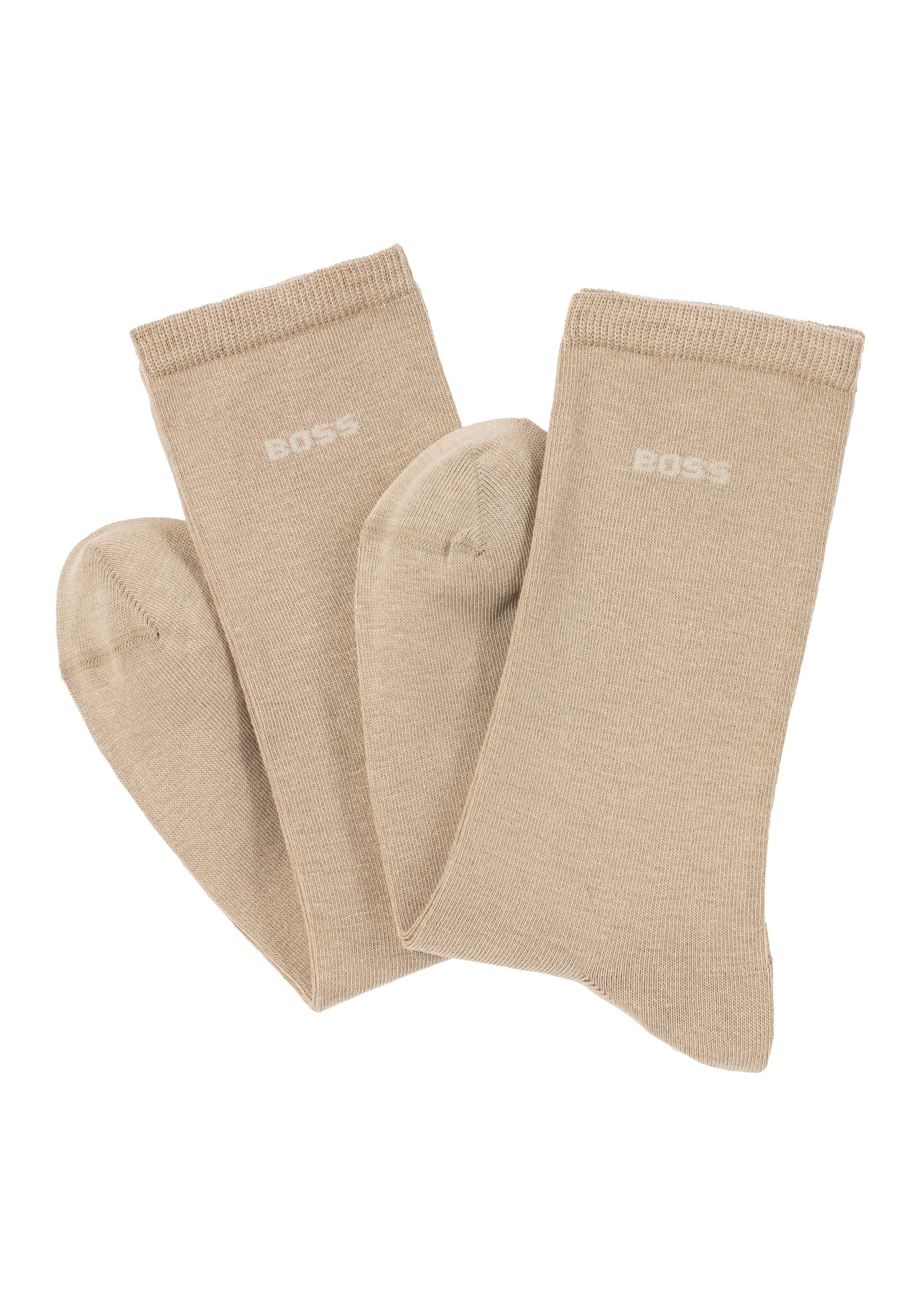 BOSS Businesssocken »2P RS Uni Logo CC W«, (Packung, 2 Paar, 2er Pack), mit BOSS Schriftzug von BOSS