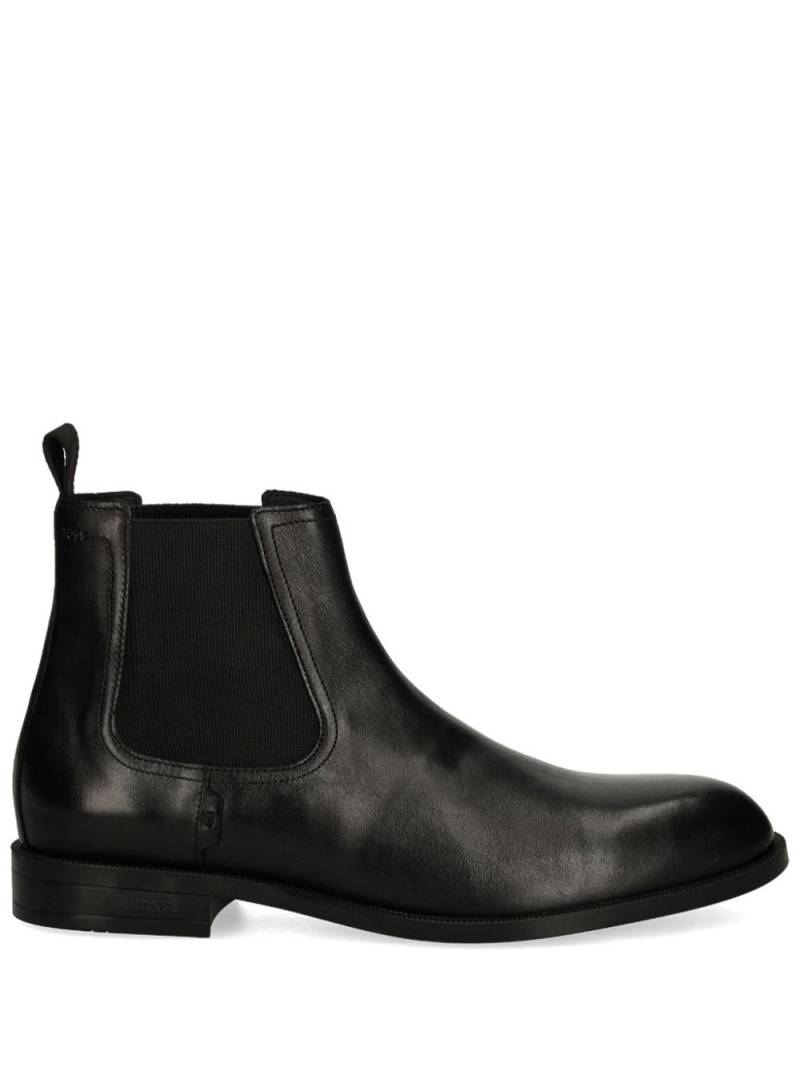 BOSS Chelsea boots - Black von BOSS