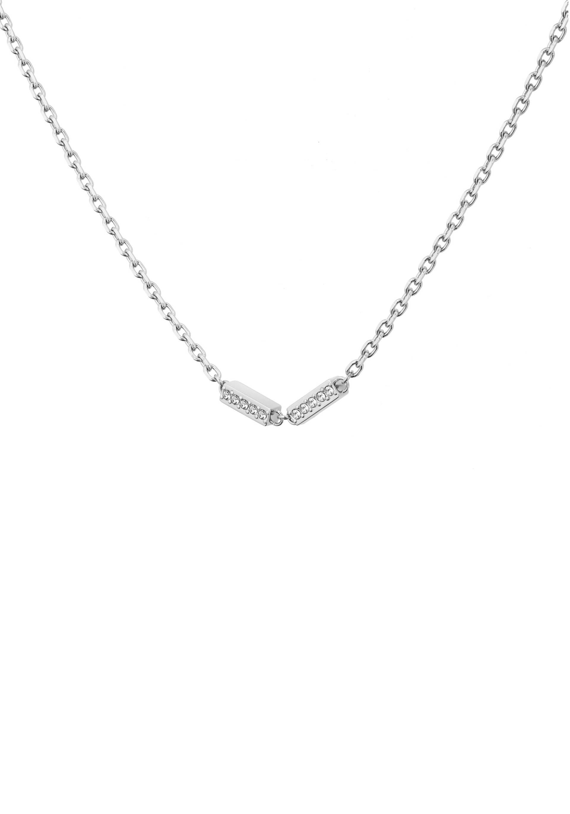 BOSS Kette ohne Anhänger »Schmuck Edelstahl Halsschmuck Ankerkette LARIA«, mit Glasstein BOSS Kette ohne Anhänger »Schmuck Edelstahl Halsschmuck Ankerkette LARIA«, mit Glasstein von BOSS