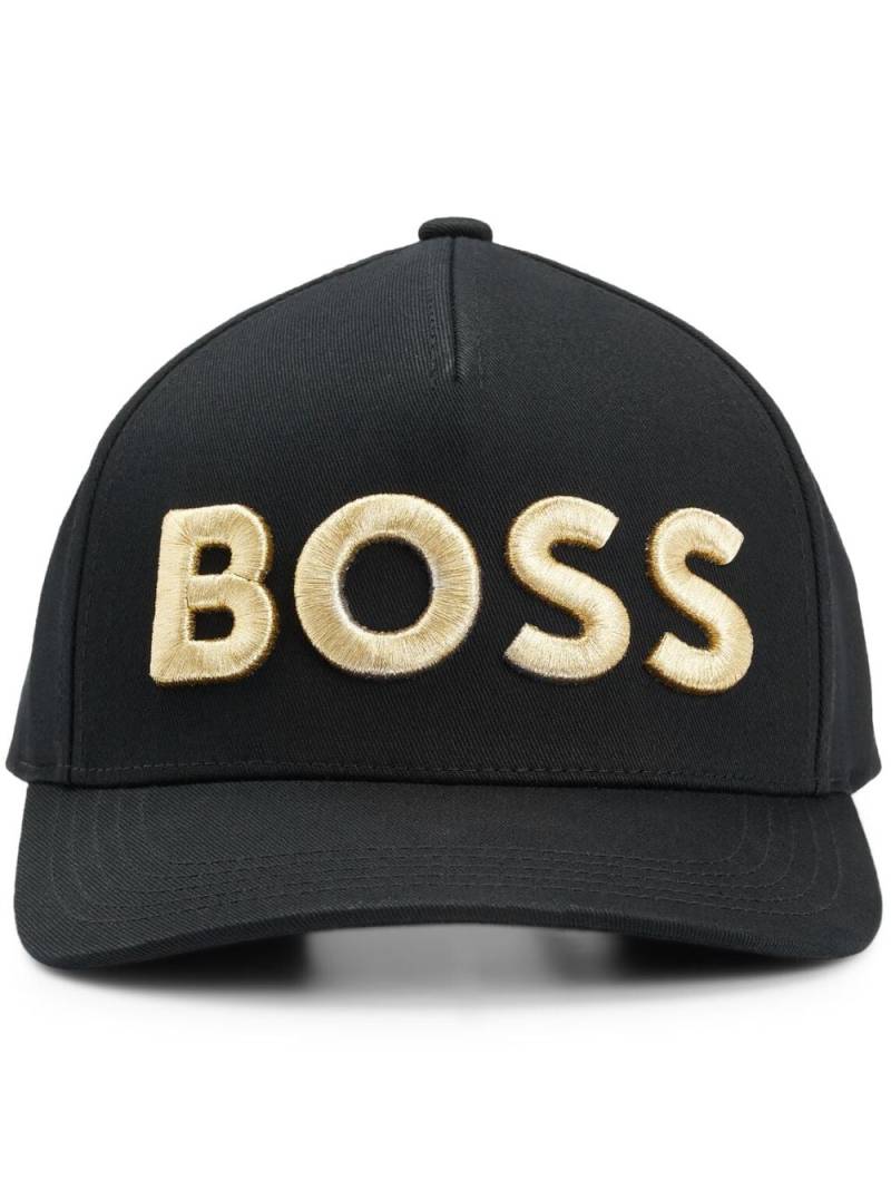 BOSS Embroidered-logo cap - Black von BOSS