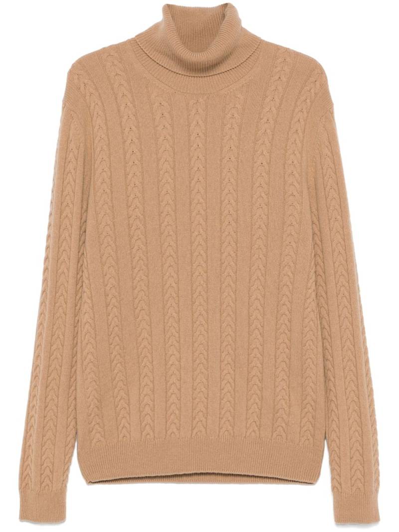 BOSS Eribo sweater - Brown von BOSS