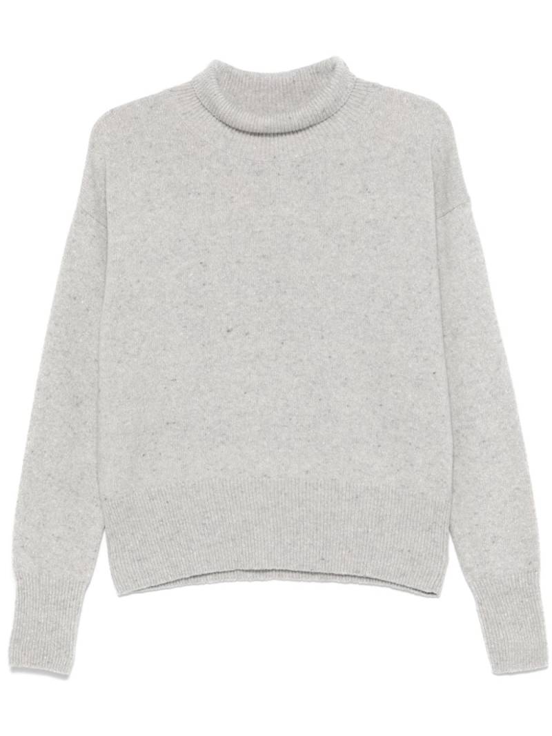 BOSS Famindi sweater - Grey von BOSS