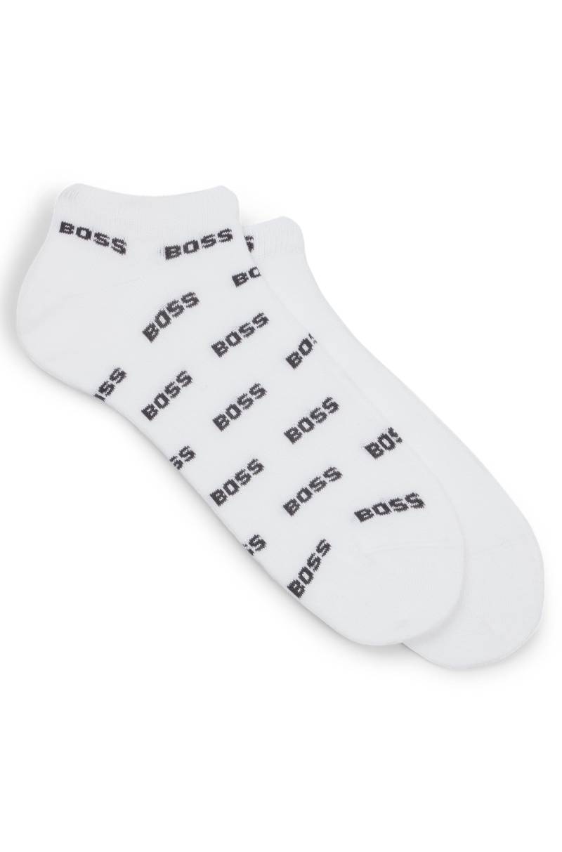 BOSS Freizeitsocken »2P AS Allover CC«, (Packung, 2er), mit Logostickereien von BOSS